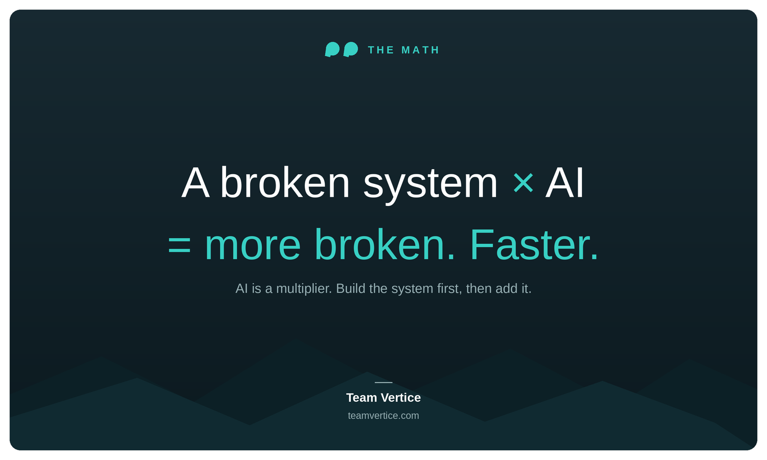 AI Won’t Fix a Broken Growth System. Here’s What It Will Do.&nbsp;