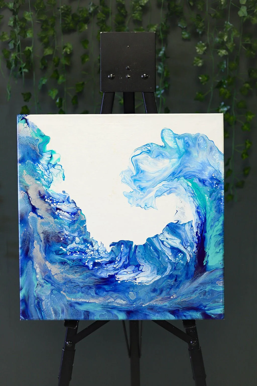 June: Catching Waves Acrylic Pour Workshop