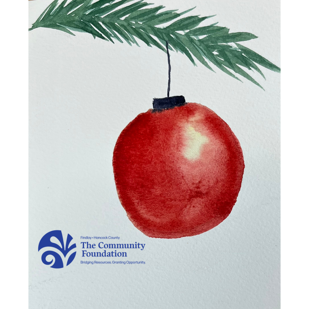 December: Watercolor Ornament - Fun for All!