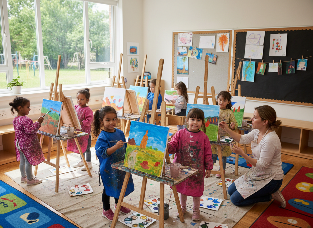 Homeschool Spring Art: Grades 1-4