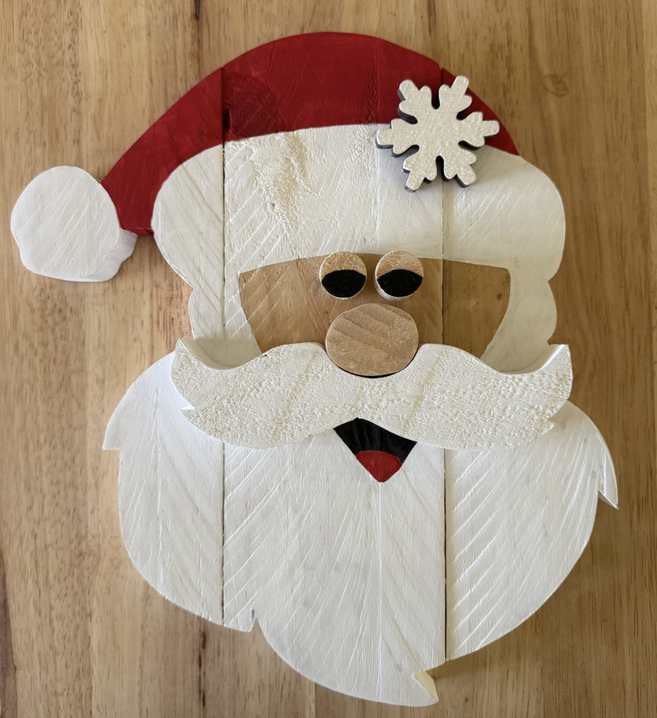 December: Paint Your Own Santa