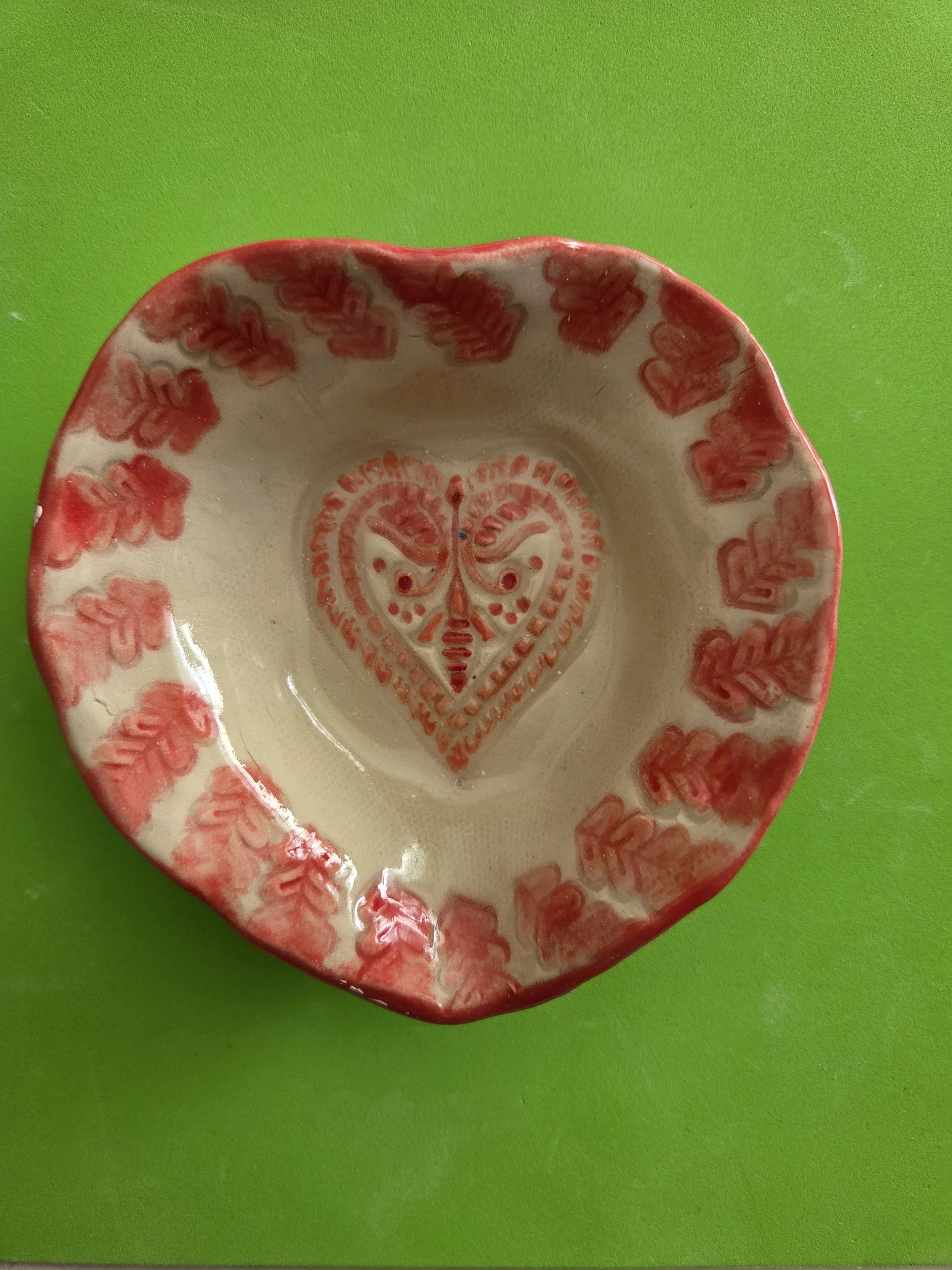 February: Hand-Building Class – Valentine Heart Bowl