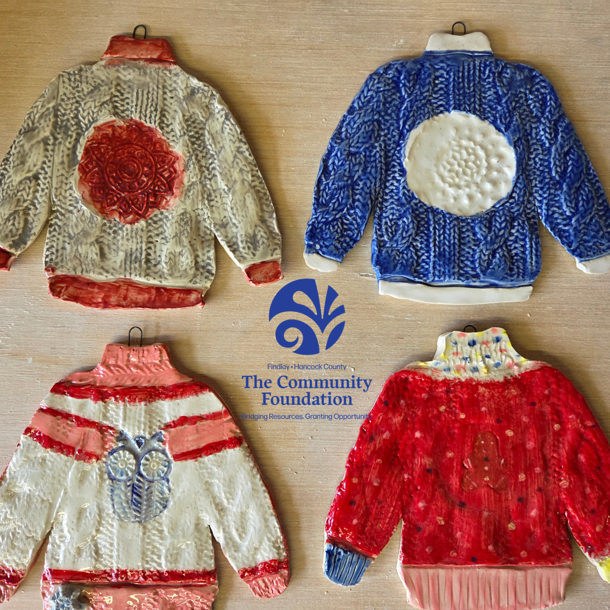 August: Clay Hand Build - Ugly Sweater - Fun for All!