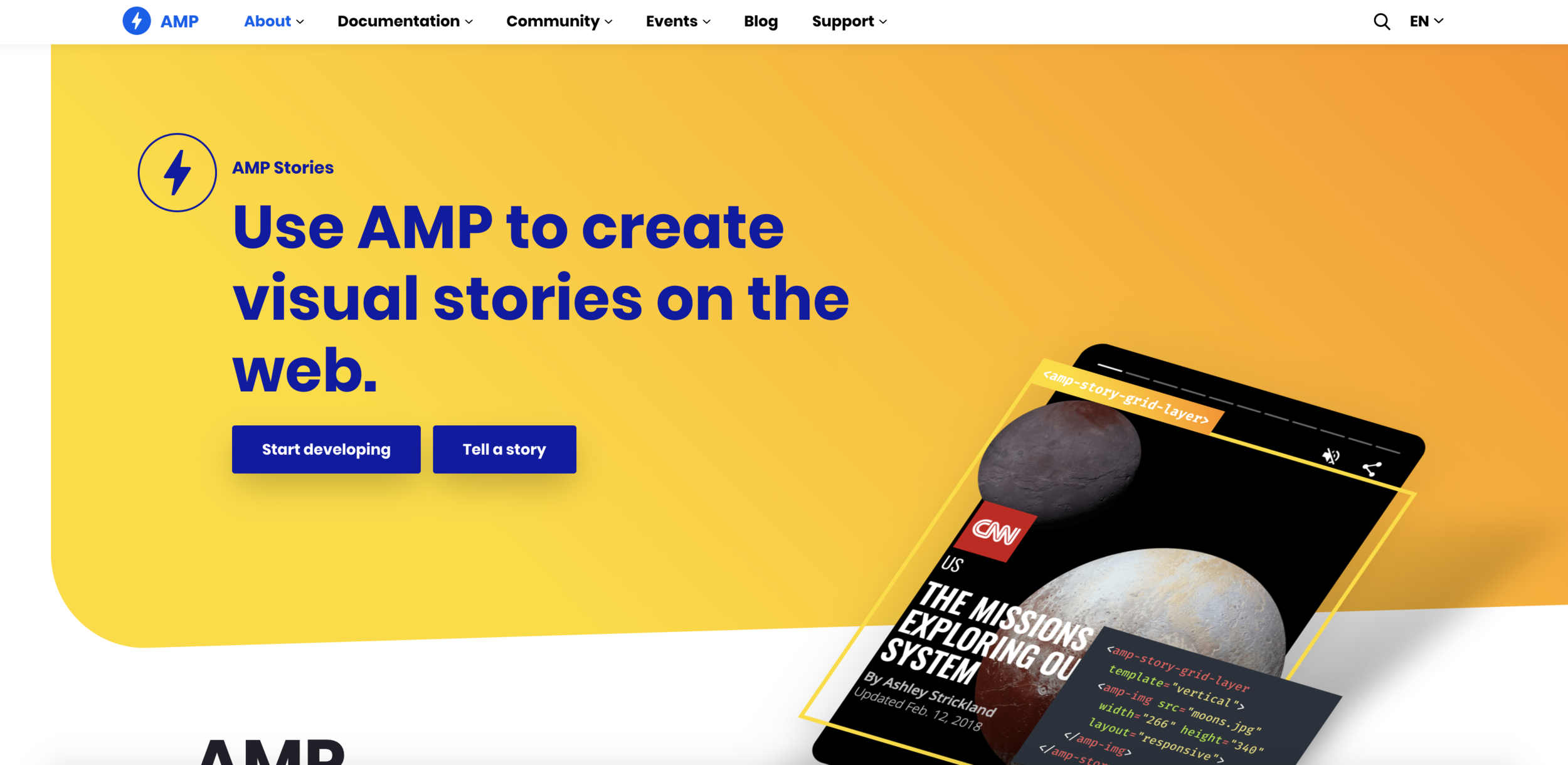 AMP Stories — Mixer