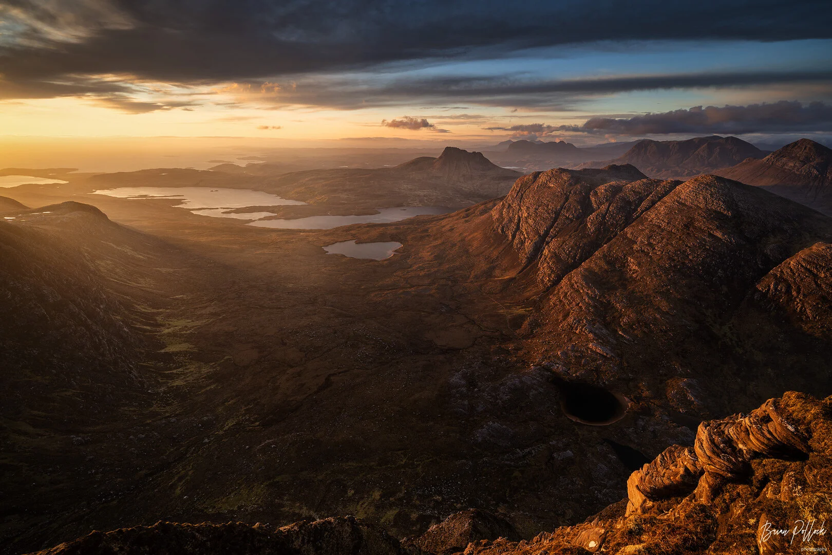 Coigach & Assynt from Sgùrr an Fhidhleir