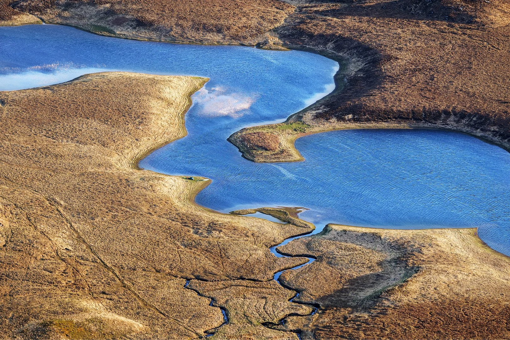 Fionn Loch from Suilven, Assynt