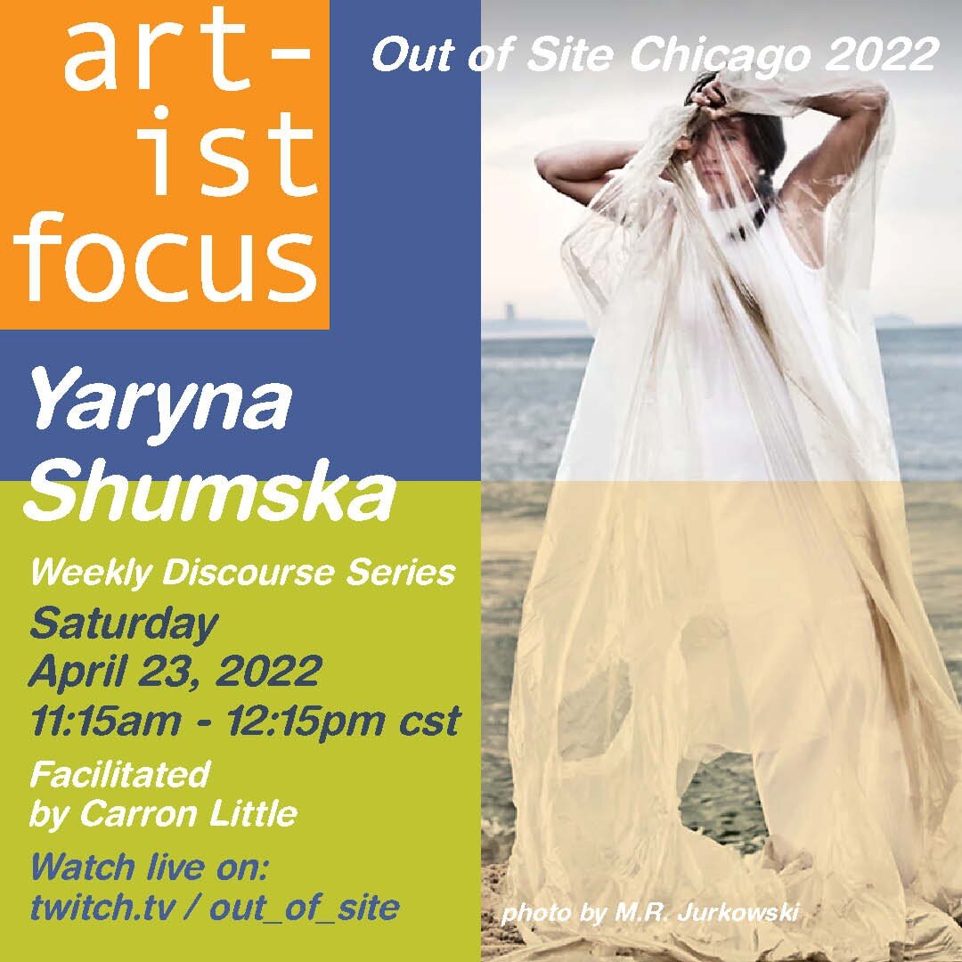 On the #ArtistFocus today we will be coming to you live from the Ukraine in conversation with the artist, Yaryna Shumska @11:15am CT. Please click through to find the different time zones and the live link to the FB broadcast is in the bio. This imag