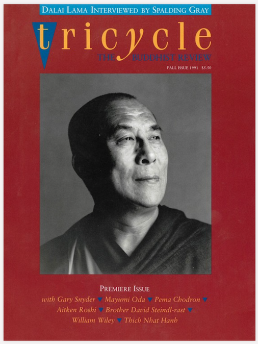 Tricycle magazine first issue, Fall 1991