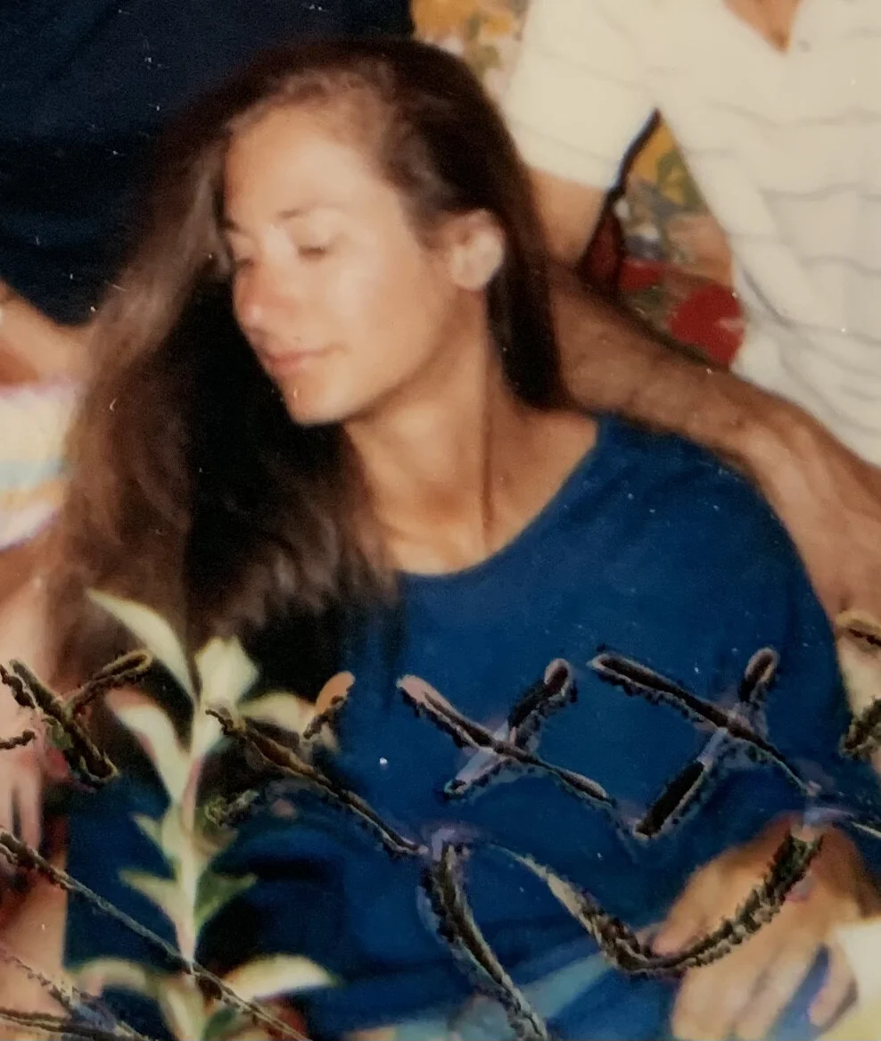 Polaroid of 30 year-old N. L. Drolma