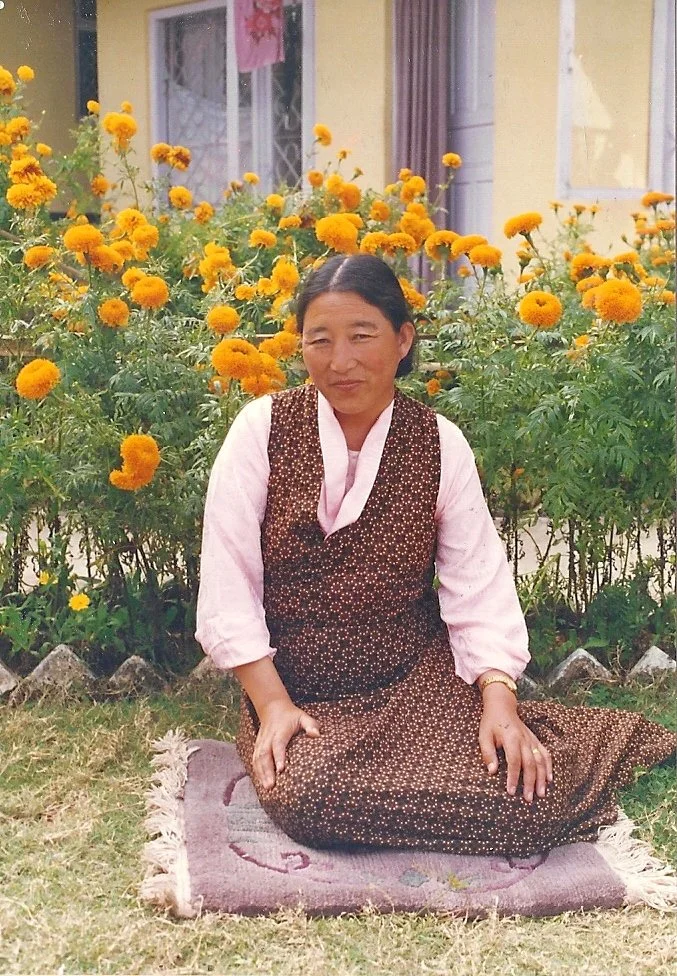 Mayumla Pema Khandro, mother of Dudjom Yangsi Rinpoche, Pharping, Nepal (1997)