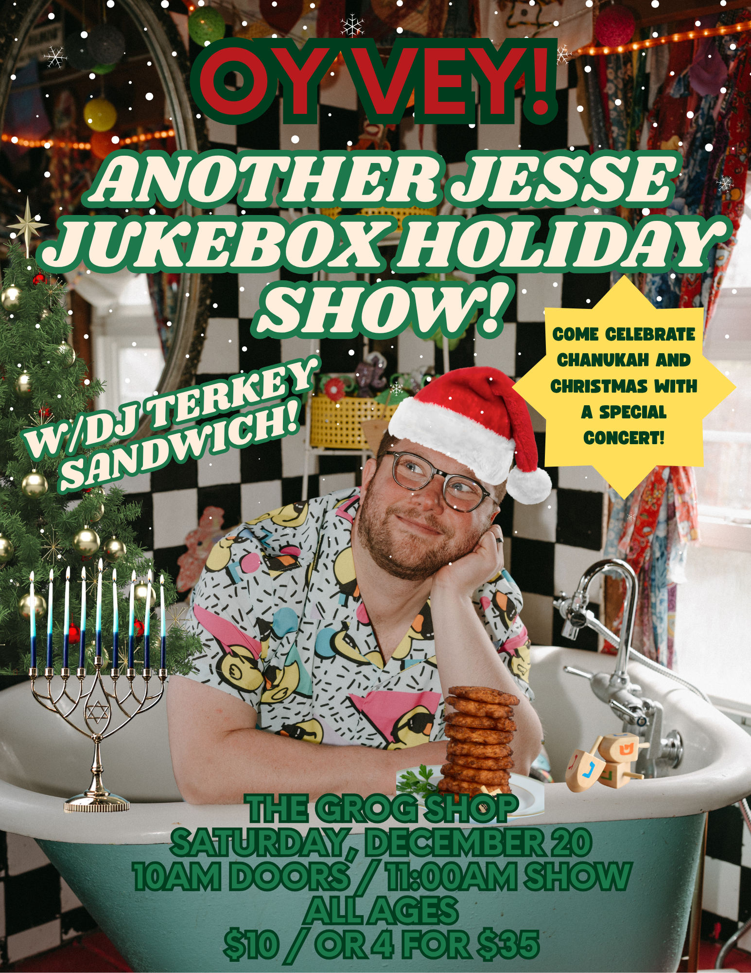 Oy Vey! Another Jesse Jukebox Holiday Show!