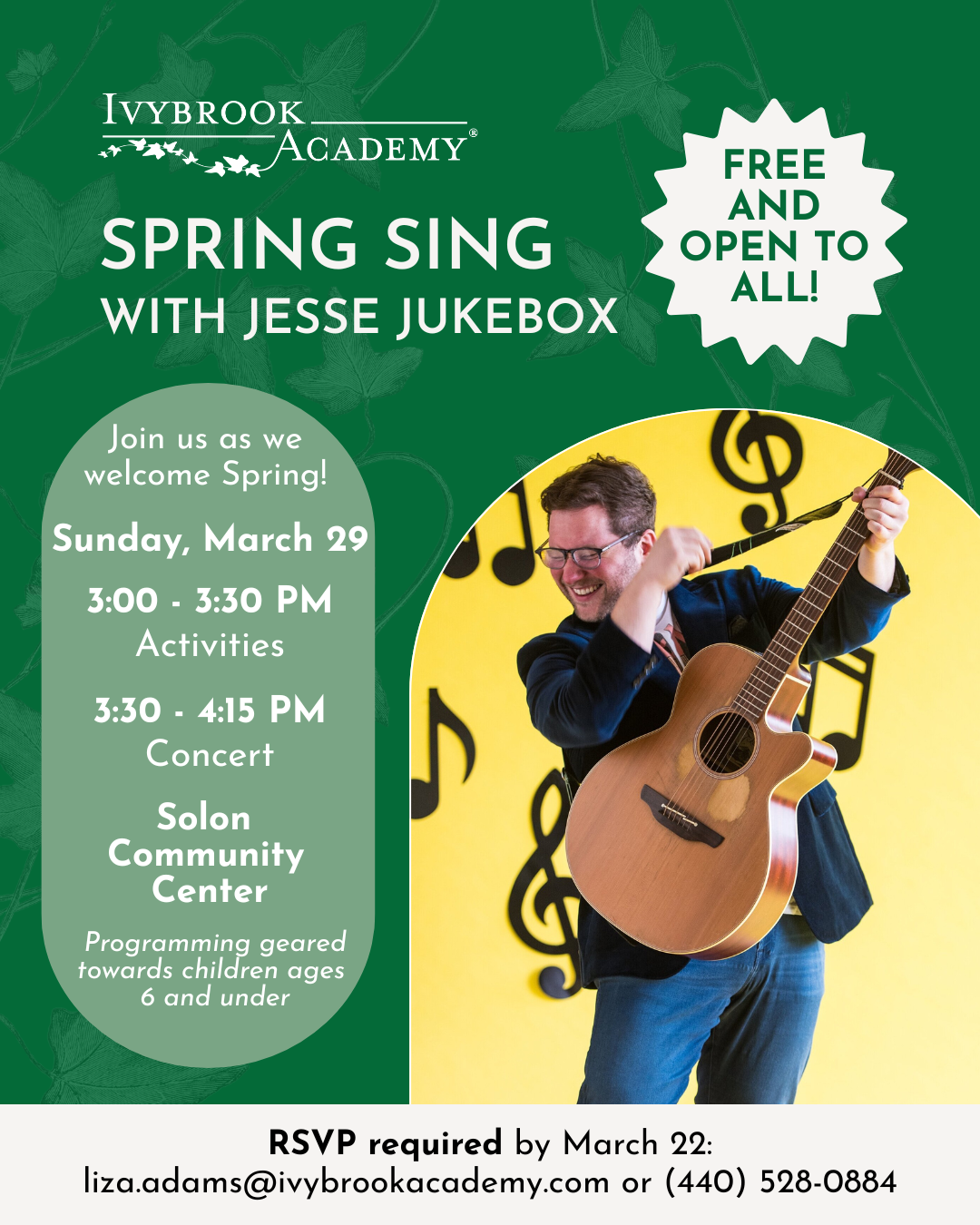 Spring Sing with Ivybrook Academy