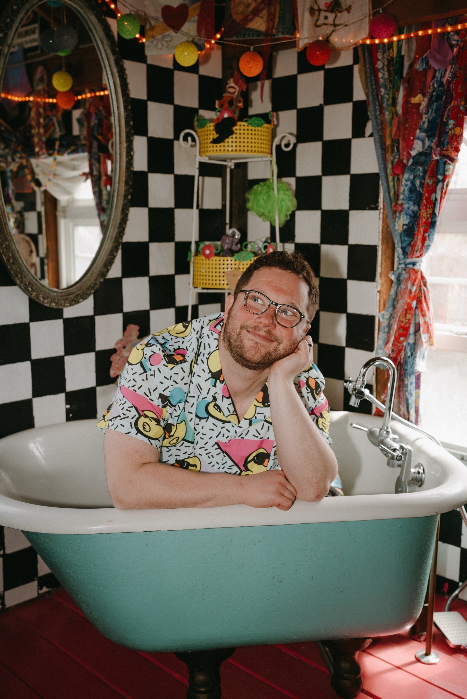 Bathtub portrait · 1500 × 2247 px