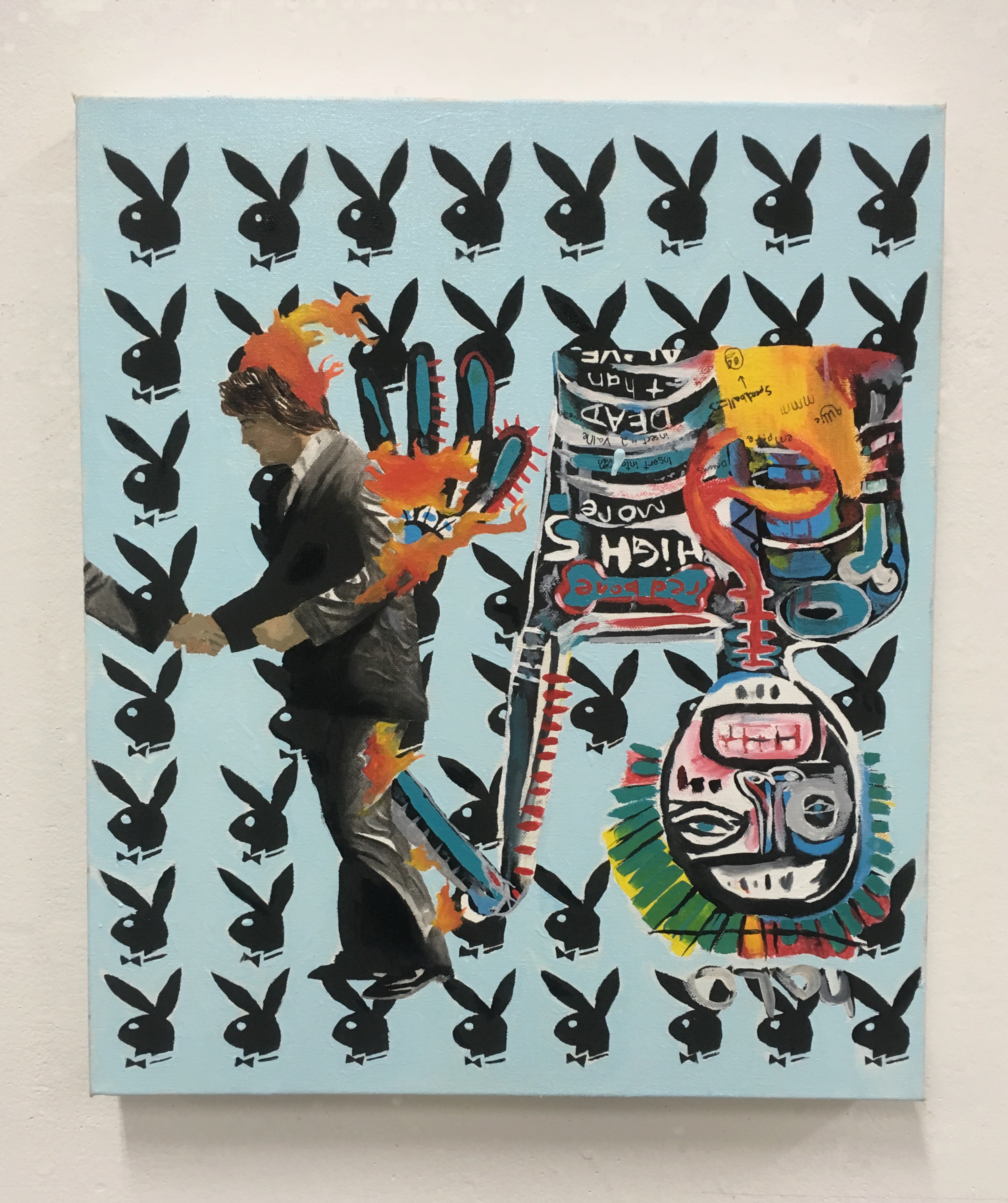 Wish You Were Here, oil on canvas, 2018