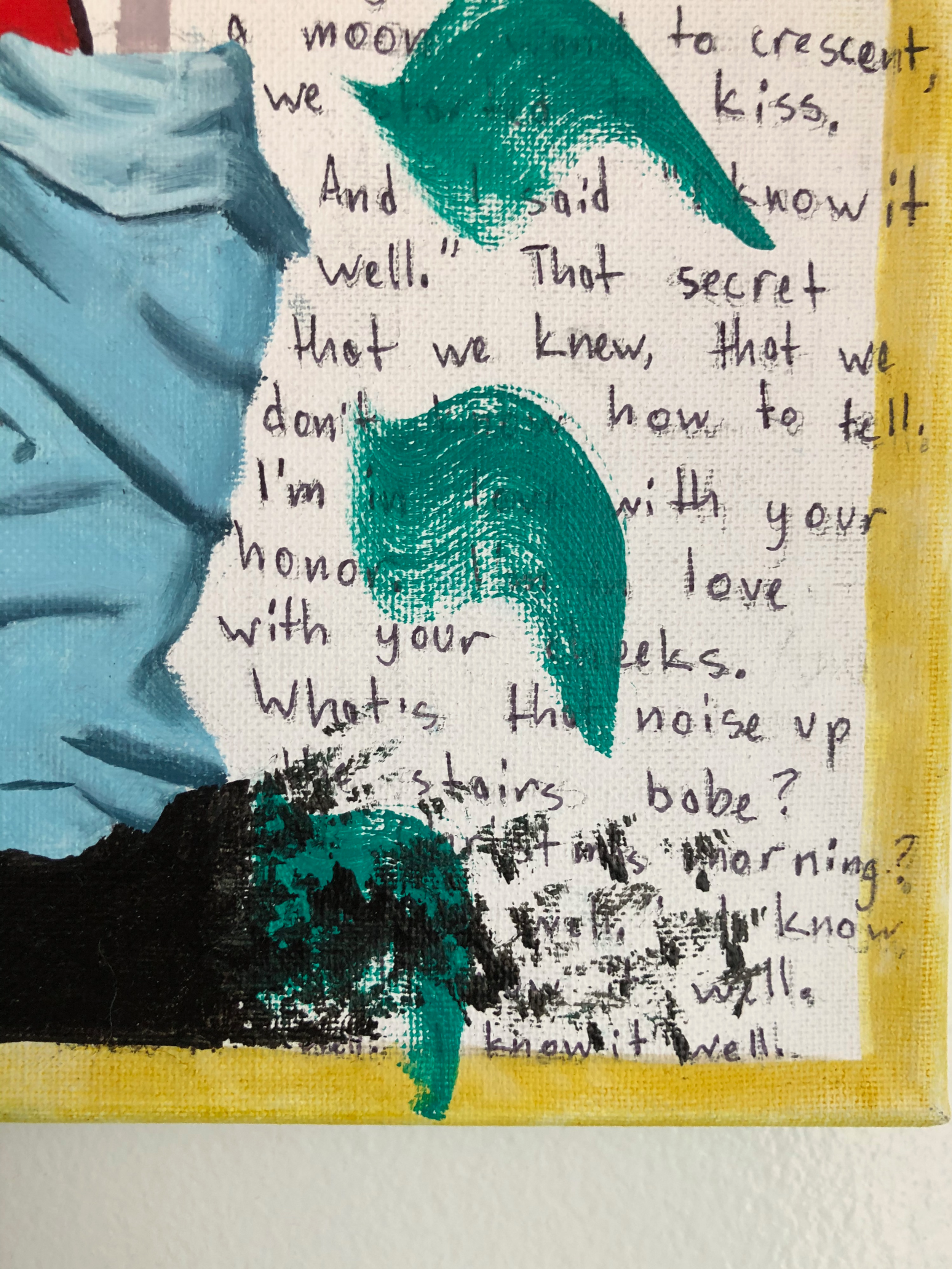 Rising Sun, oil on canvas, 2020