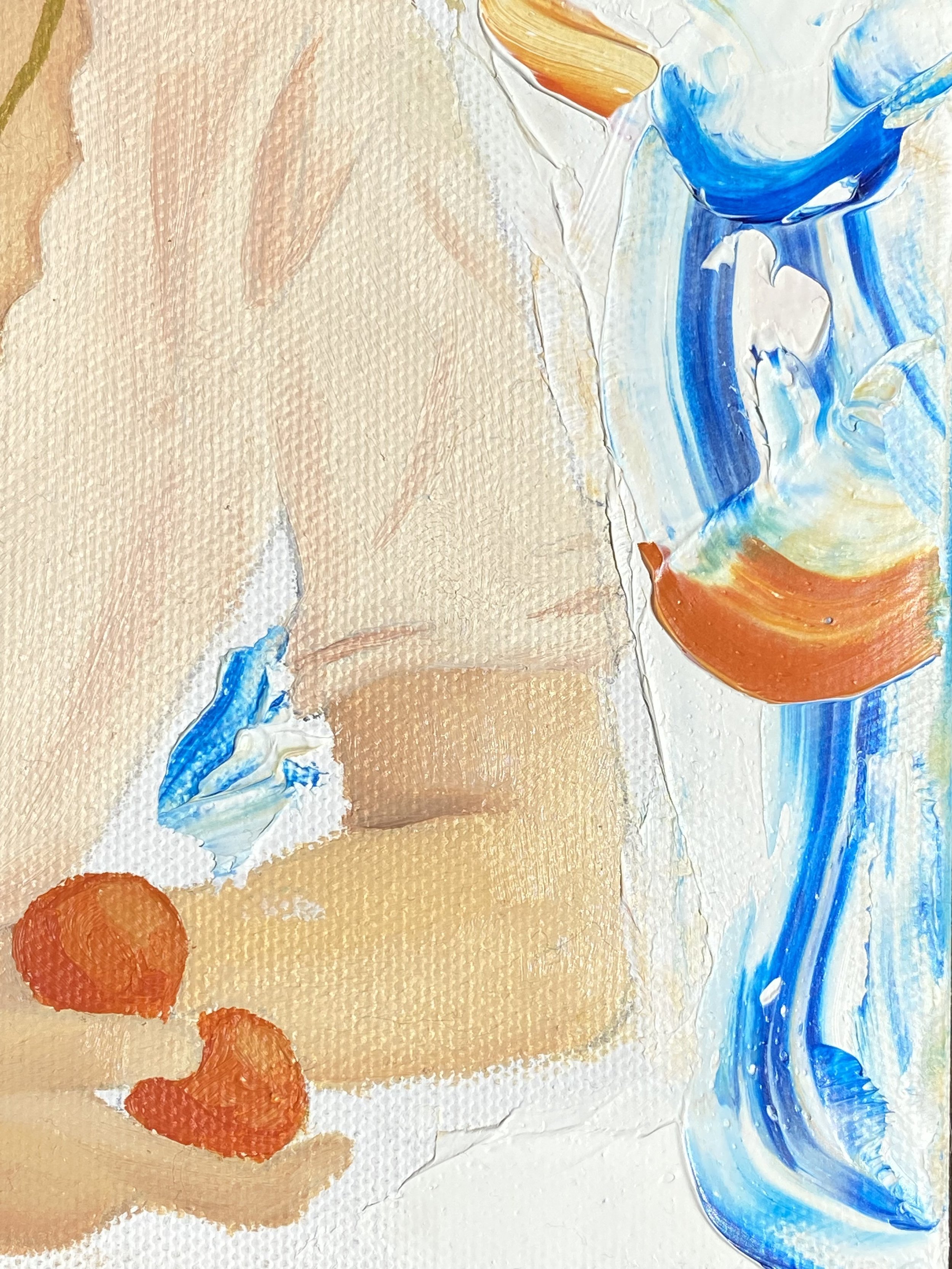"Contrast" oil paint on canvas