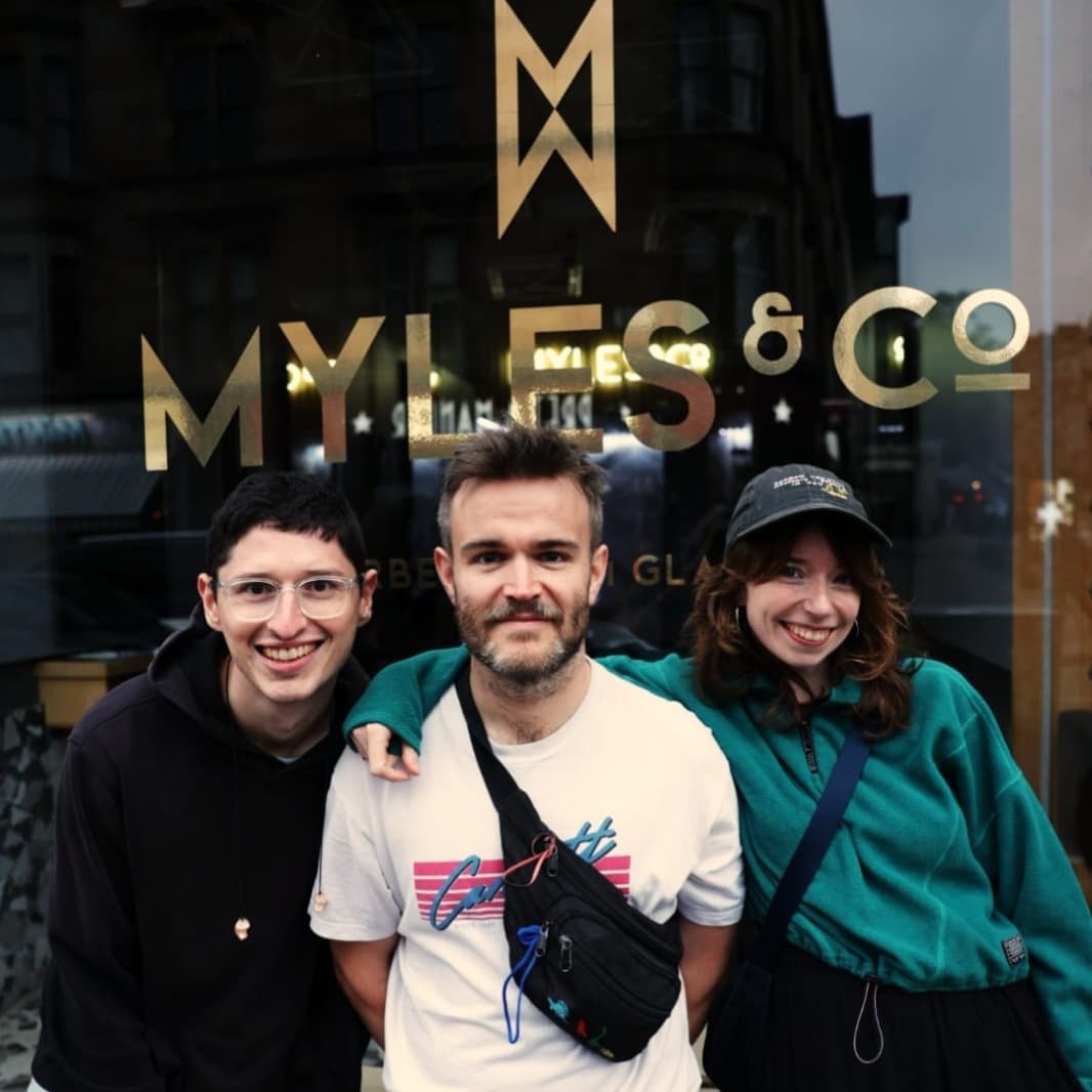 Wow Glasgow you were incredible last night! @loscampesinos and their fans are the best.

Myles and co are heading down to Manchester today for the last date of this leg before we're back at it next weekend
(Love this sign @mylesandco &hearts;️ I'm su