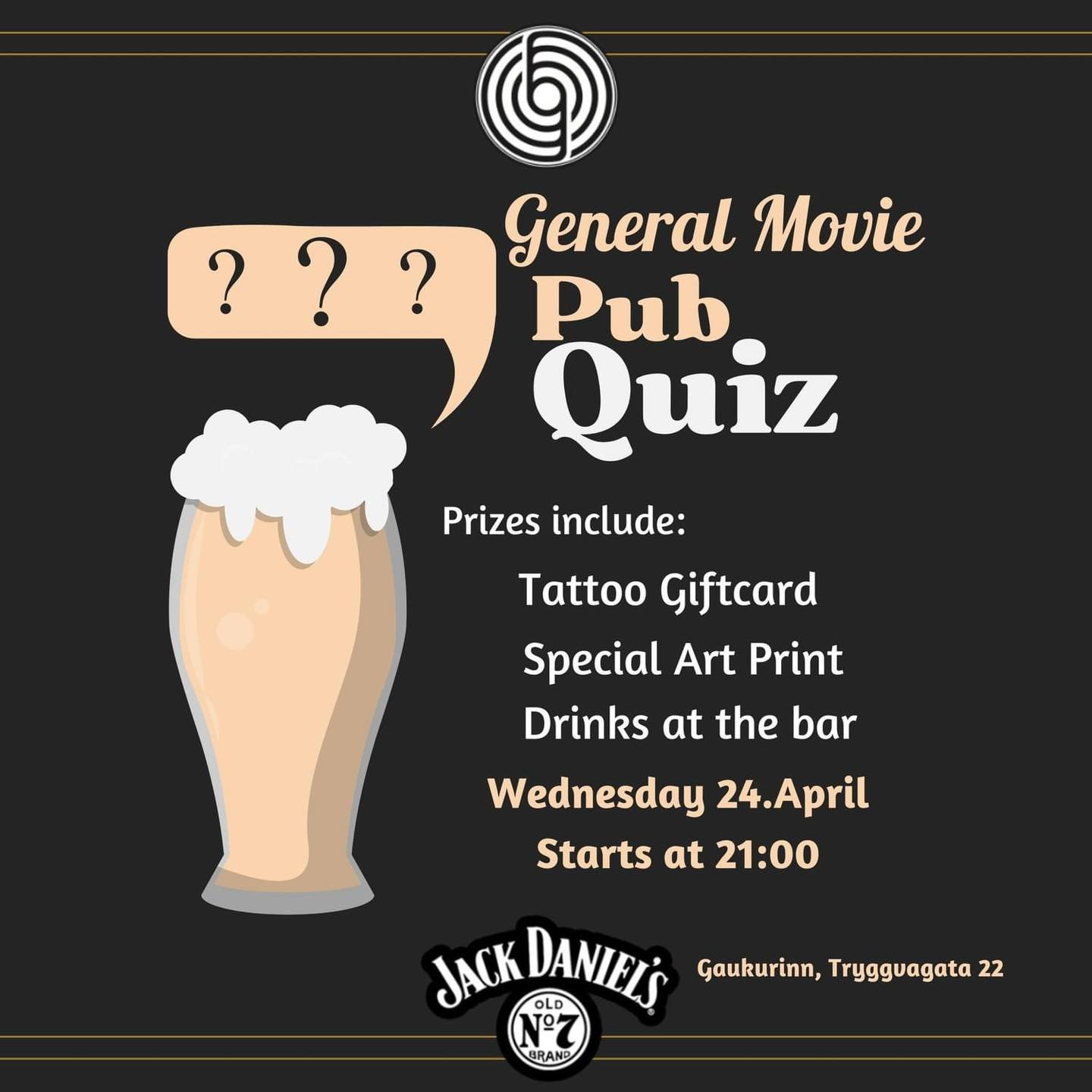 TONIGHT we have a PUB QUIZ, with some AMAZING Prizes, as well as we have some NEW liquids at the bar🔥🔥🥳
COME ON DOWN, and show us how smart and funny you are, for this is not your basic Pub quiz🤘💅🔥