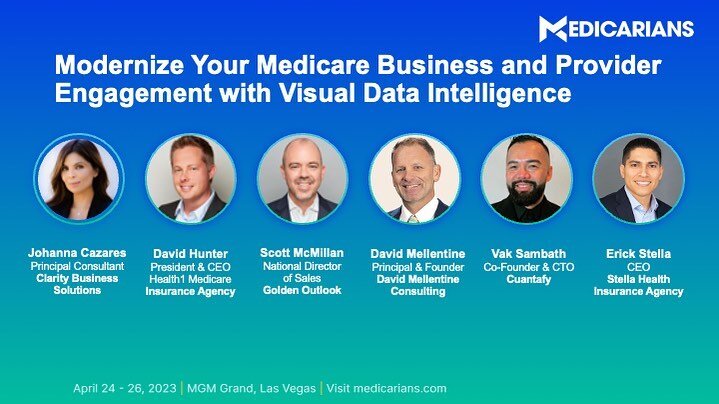 Come see me speak at #Medicarians on April 26th, 2023.  Learn how to take your business to the next level with some veterans of Medicare 😤