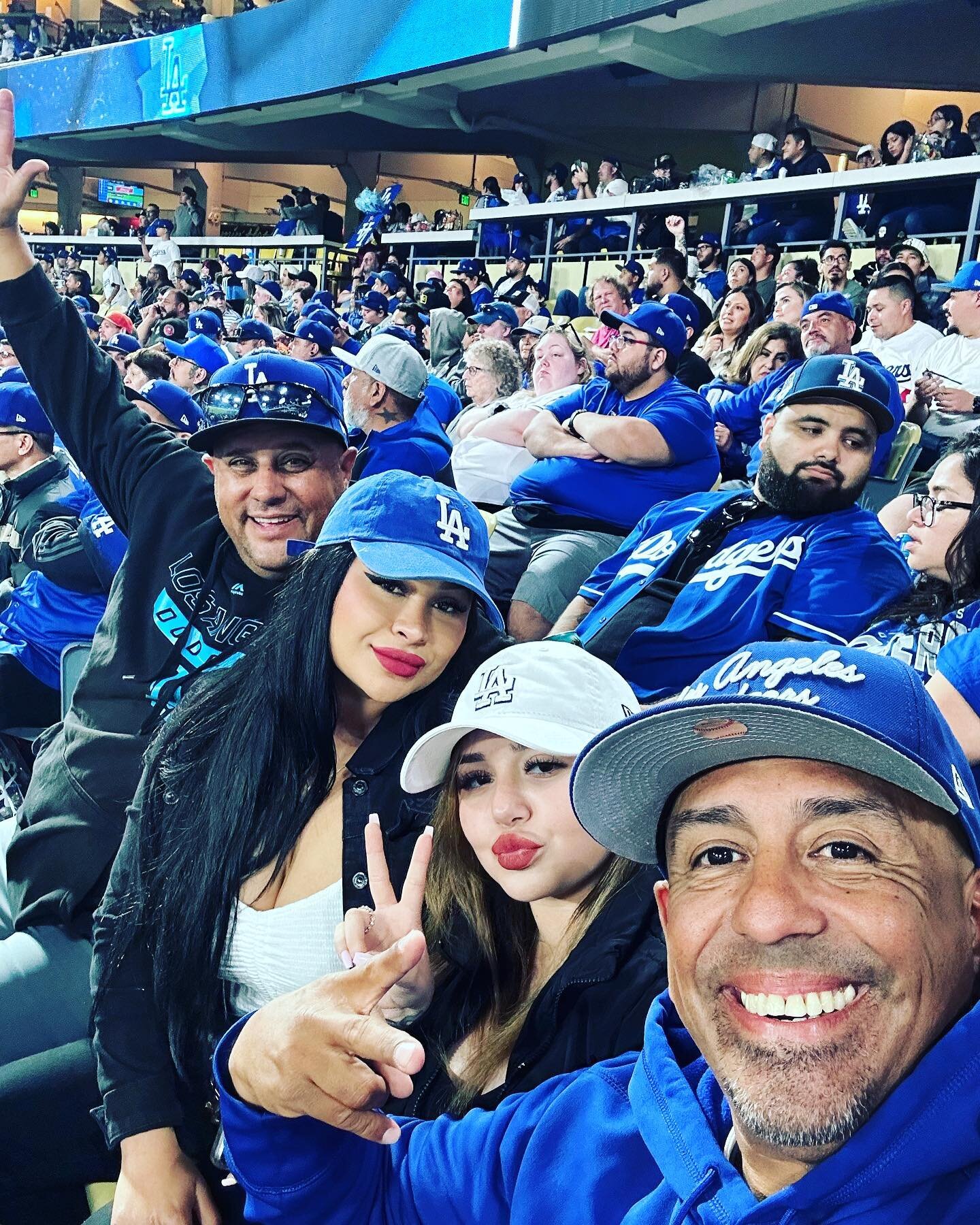 Robert &amp; VP of Business Development/Professional Golfer Brian Gonzales out here having a BLAST with a few of our newest top agents.  Always fun at the Health1 season ticket seats! &ldquo;Let&rsquo;s go @dodgers !&rdquo;