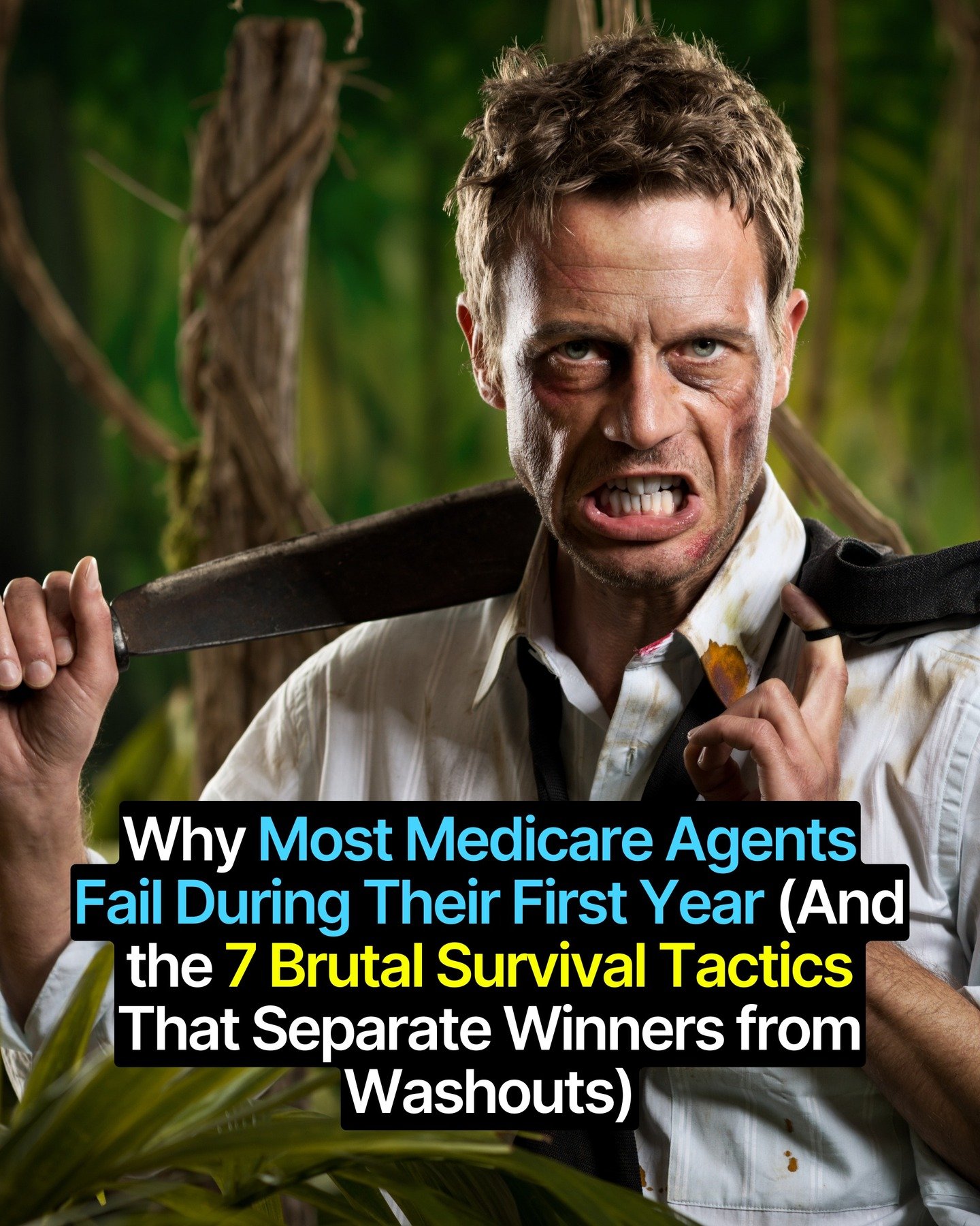 92% of new Medicare agents quit in their first year 😱 The brutal truth why?

They got LIED to about what it actually takes to survive.

LINK IN BIO to LEARN the 7 survival tactics the top 1% use to crush year one while everyone else flames out 📲