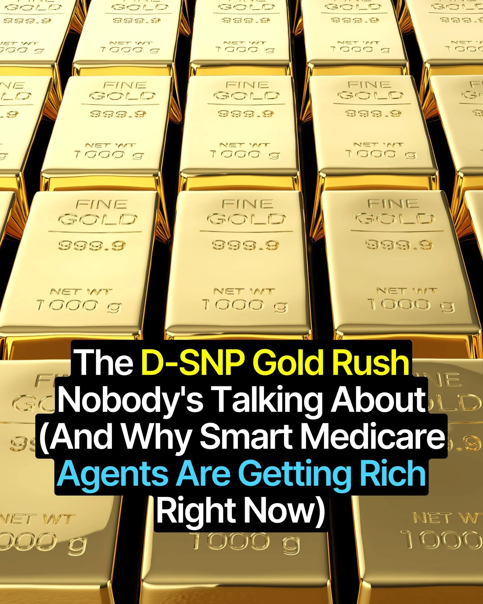 POV - Medicare agents in 2025:

❌ Fighting over saturated MA markets
❌ Watching Humana lose 400K members
❌ Dealing with shrinking commissions

Meanwhile, D-SNP agents:

🥊 10% YoY growth
🥊 5.5M underserved prospects
🥊 Stacking commissions while eve