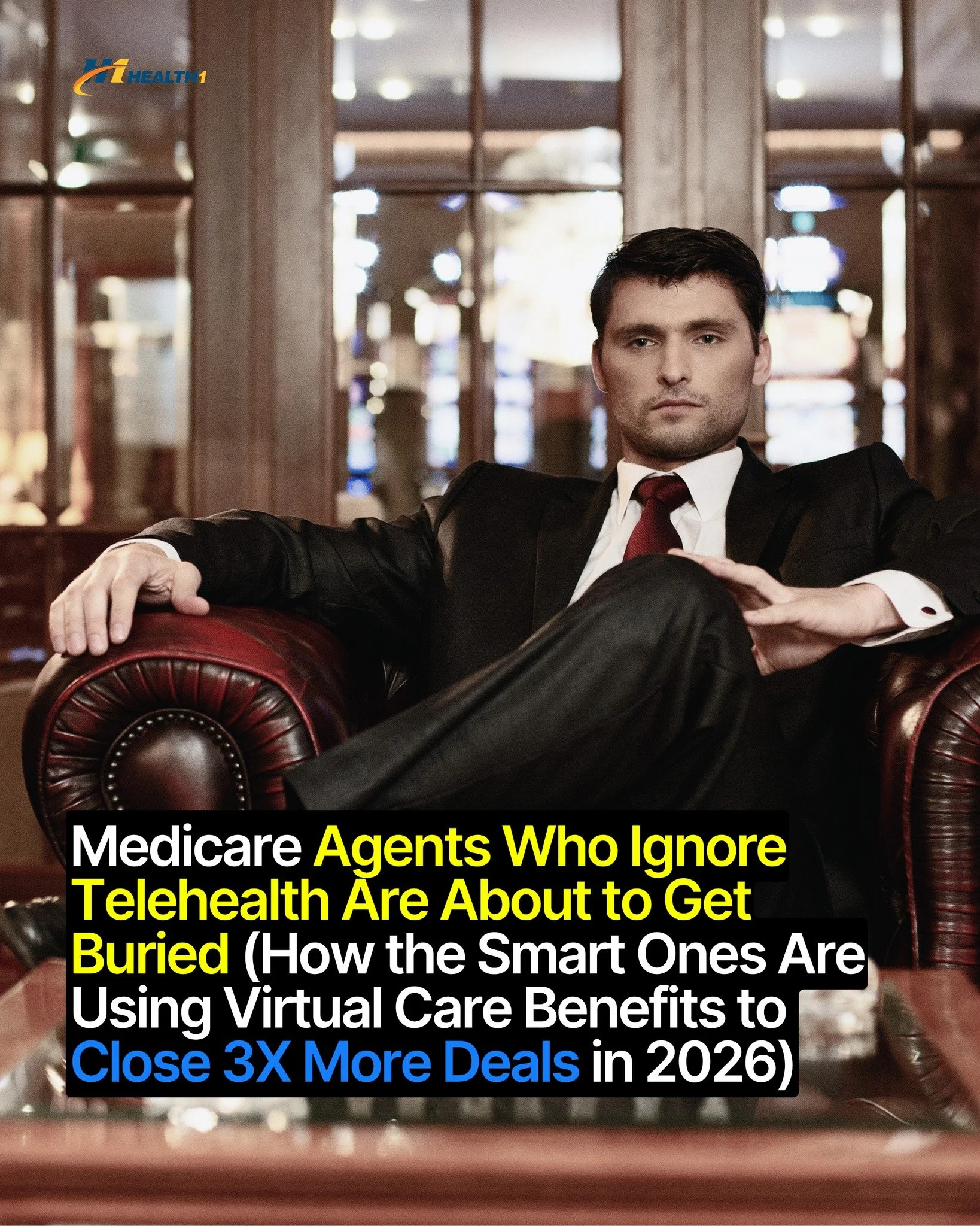 ‼️ BREAKING: Medicare agents who ignore telehealth in 2026 are getting absolutely destroyed by the ones who don't.

While you're pitching dental coverage, smart operators are closing 3X more deals by leading with the ONE benefit seniors actually obse