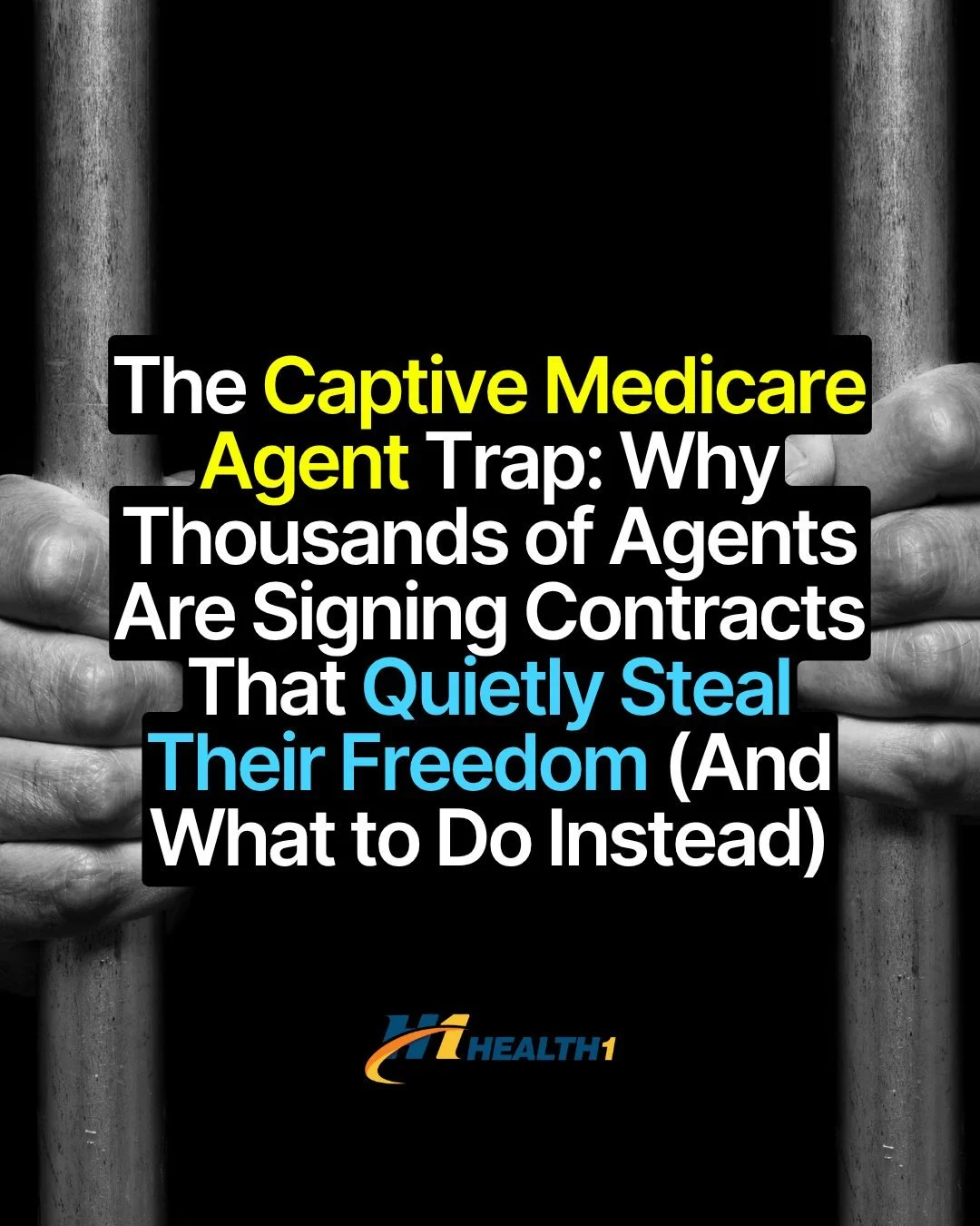You passed the exam. Got the license. Signed the contract.

And quietly handed your upline the rights to every client you'll ever enroll.

That contract they're sliding across the table? It looks like an opportunity. It's actually a cage.

Captive Me