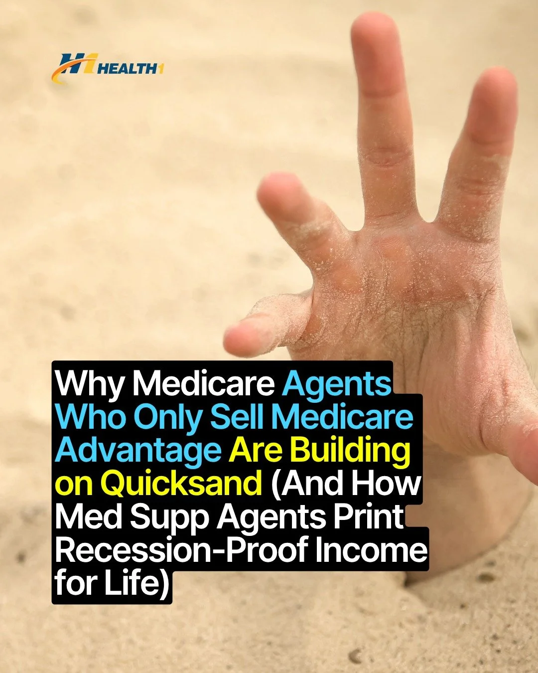 Everyone told you Medicare Advantage was the move.

Zero premiums. Big AEP bonuses. Easy enrollments.

Then carriers started exiting markets. Benefits got gutted. And agents who built their whole book on MA plans watched their renewal income get shak