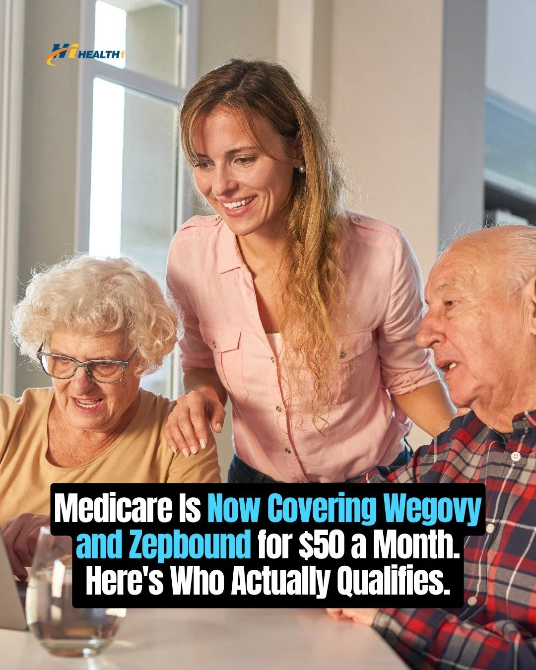 Medicare is now paying for Wegovy and Zepbound. For $50 a month. 💊

Most people on Medicare have no idea this exists yet, or think it doesn't apply to them.

The Medicare GLP-1 Bridge launched July 1, 2026. Depending on your BMI and health history, 