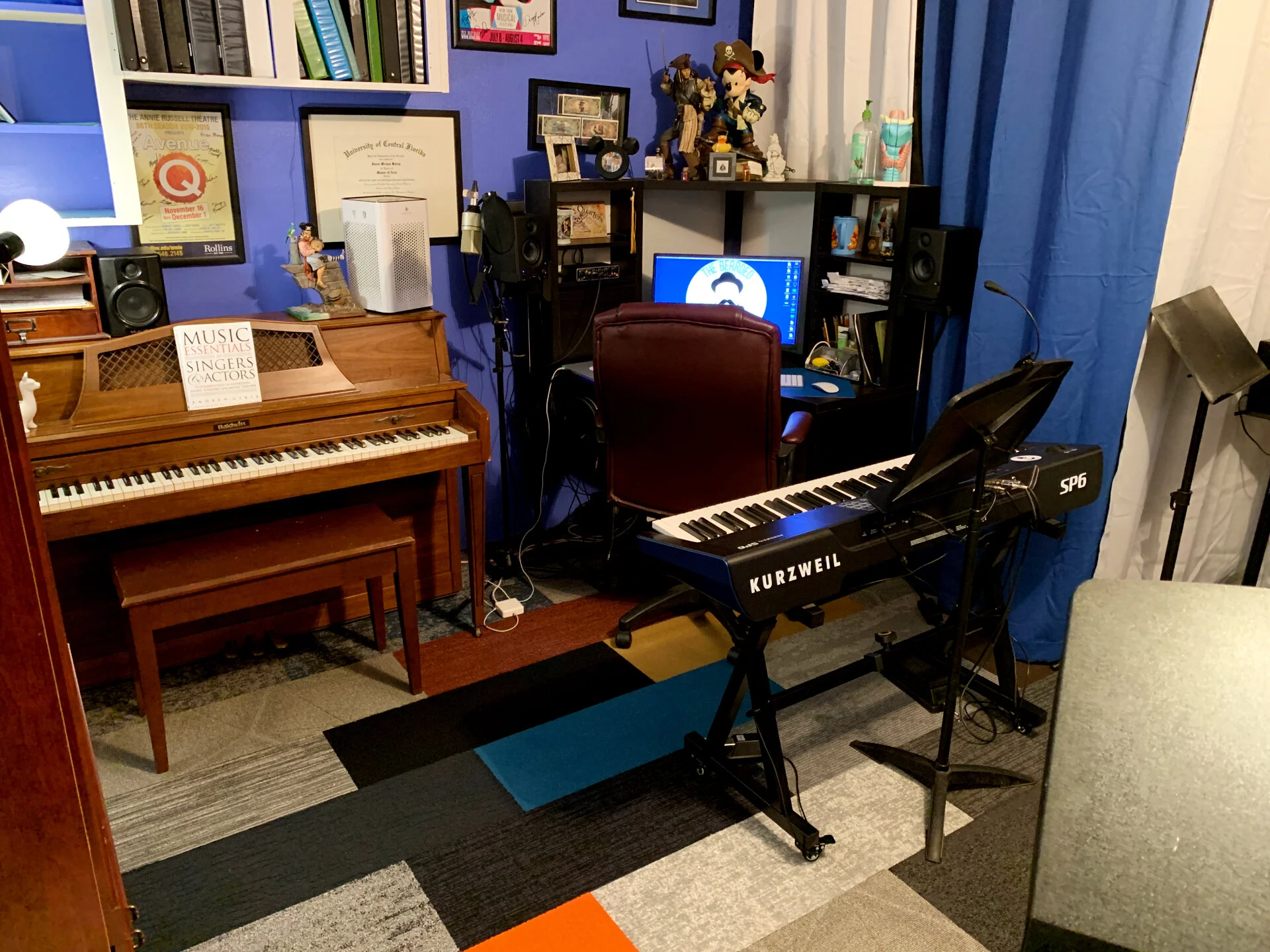 The new studio