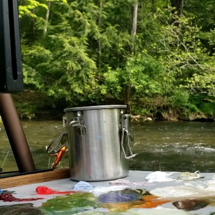 Sound on! I could listen to this all day 🖼️ These are a few more photos from the Hameau Artist Retreat at Hameau Farm in Belleville PA taught by @susannicholasart

#hameauartistsretreat #hameaufarm #snicholasart #susannicholasgephart #sydtart #oilpa