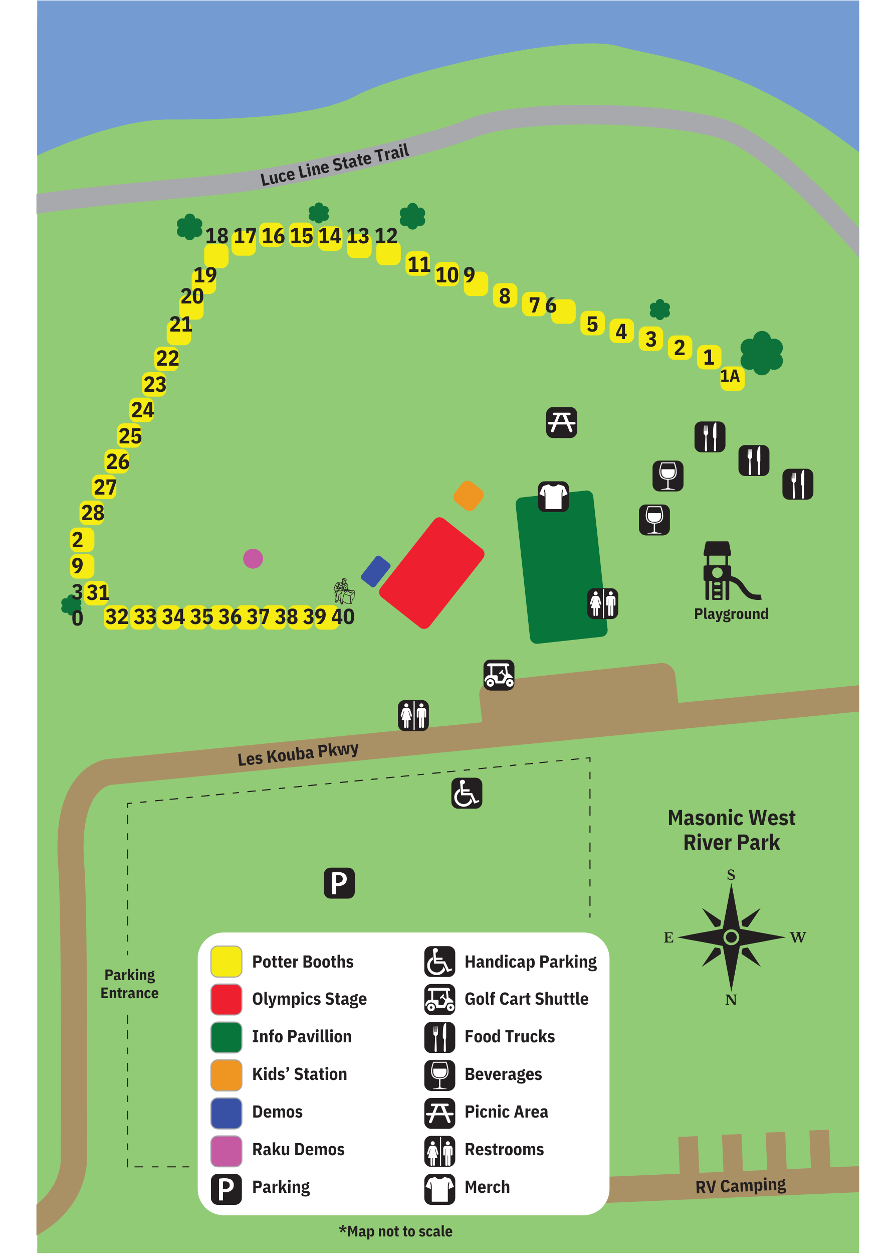 2026 Festival Schedule, Map and Visitor Guide