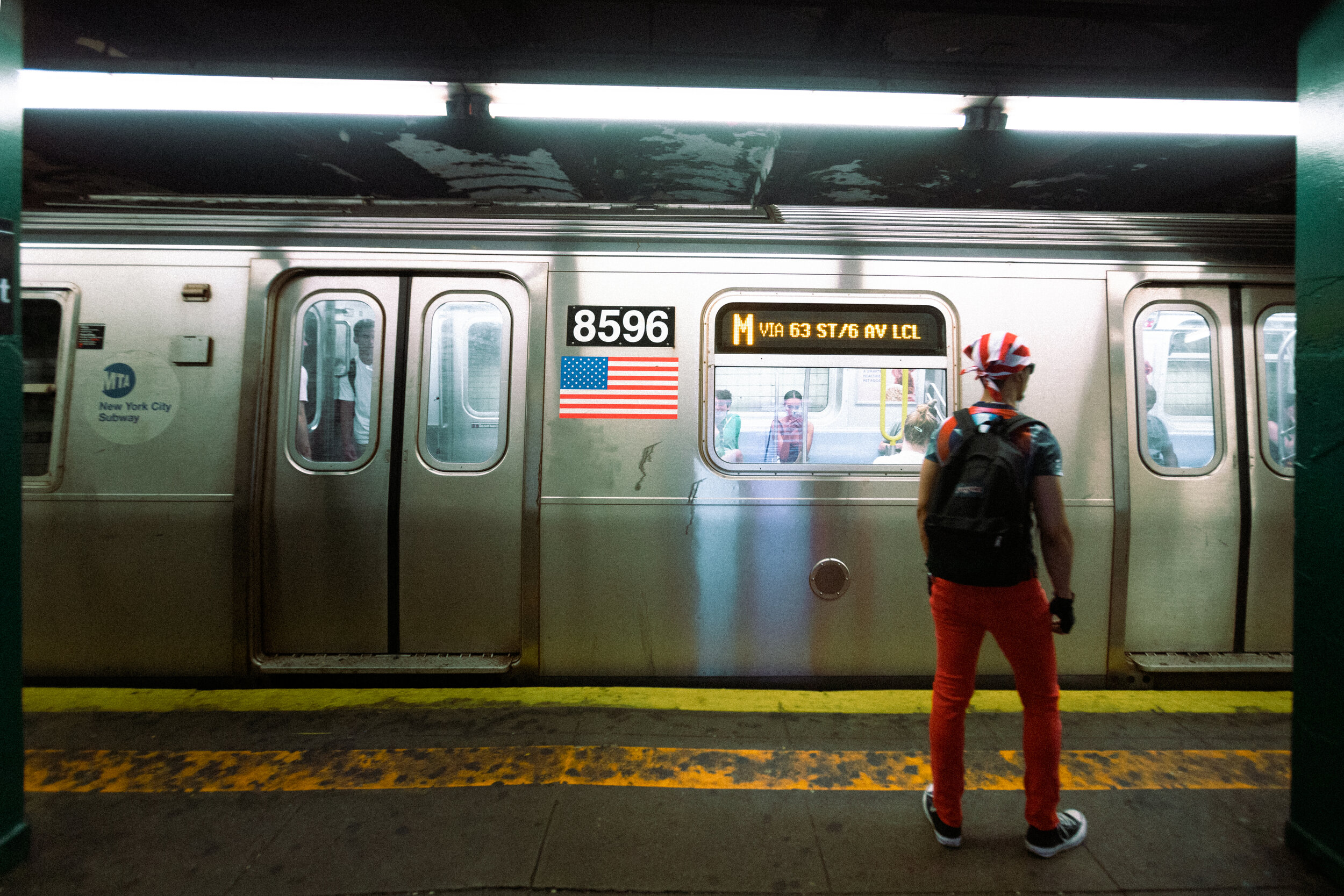 New York City subway street photography