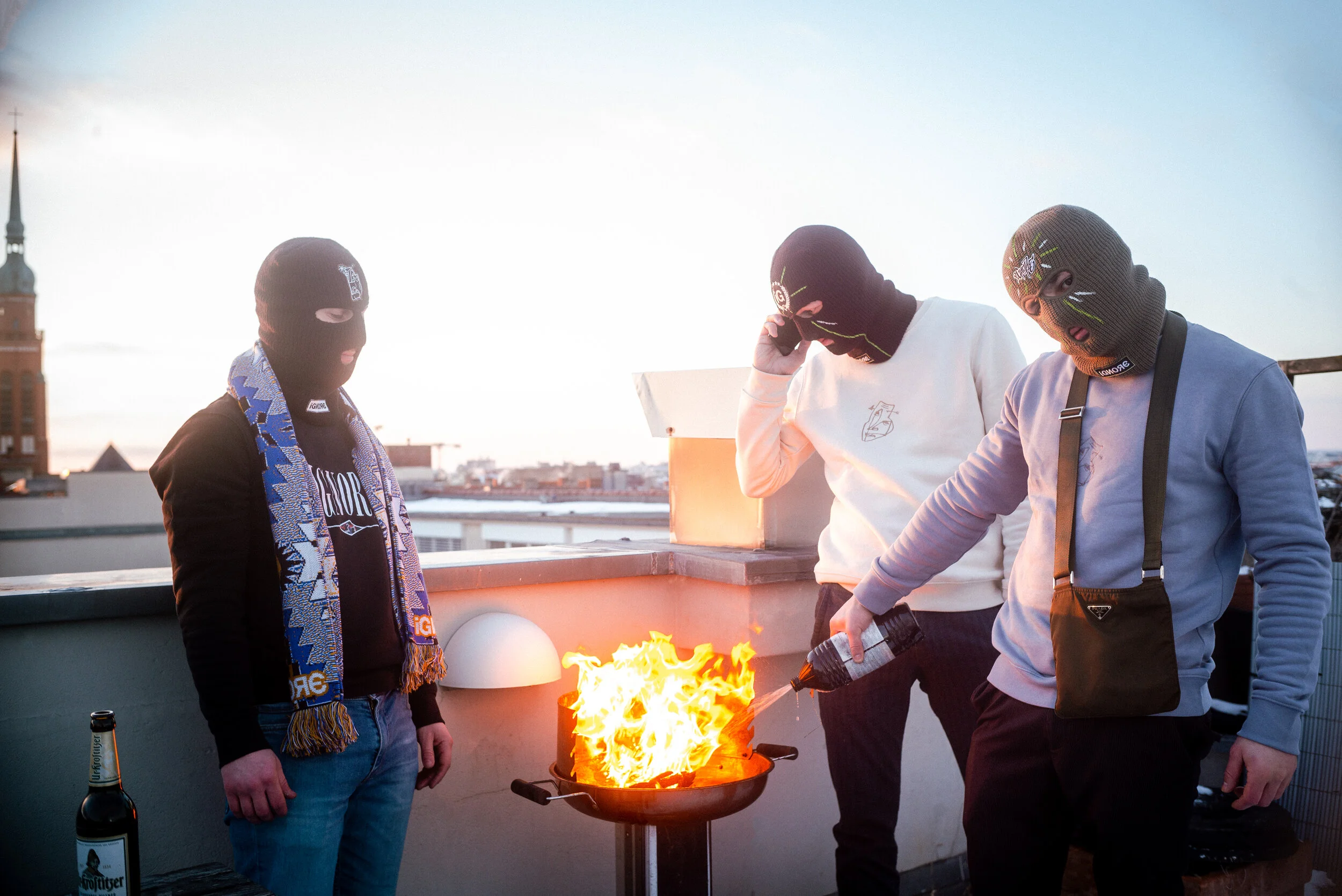 Fotoshooting für streetwear Marke in Berlin 
