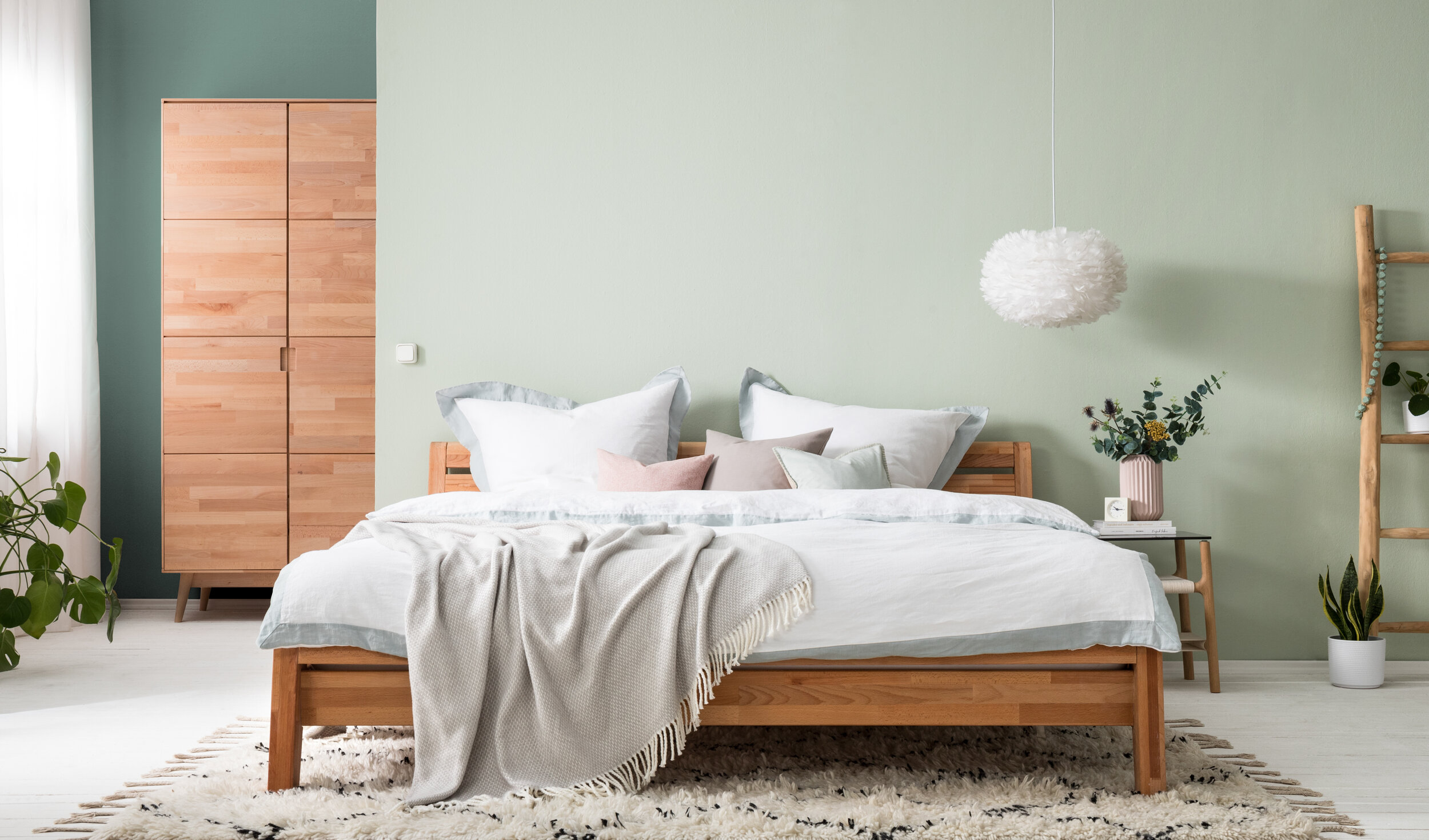 Schlafzimmer skani stil