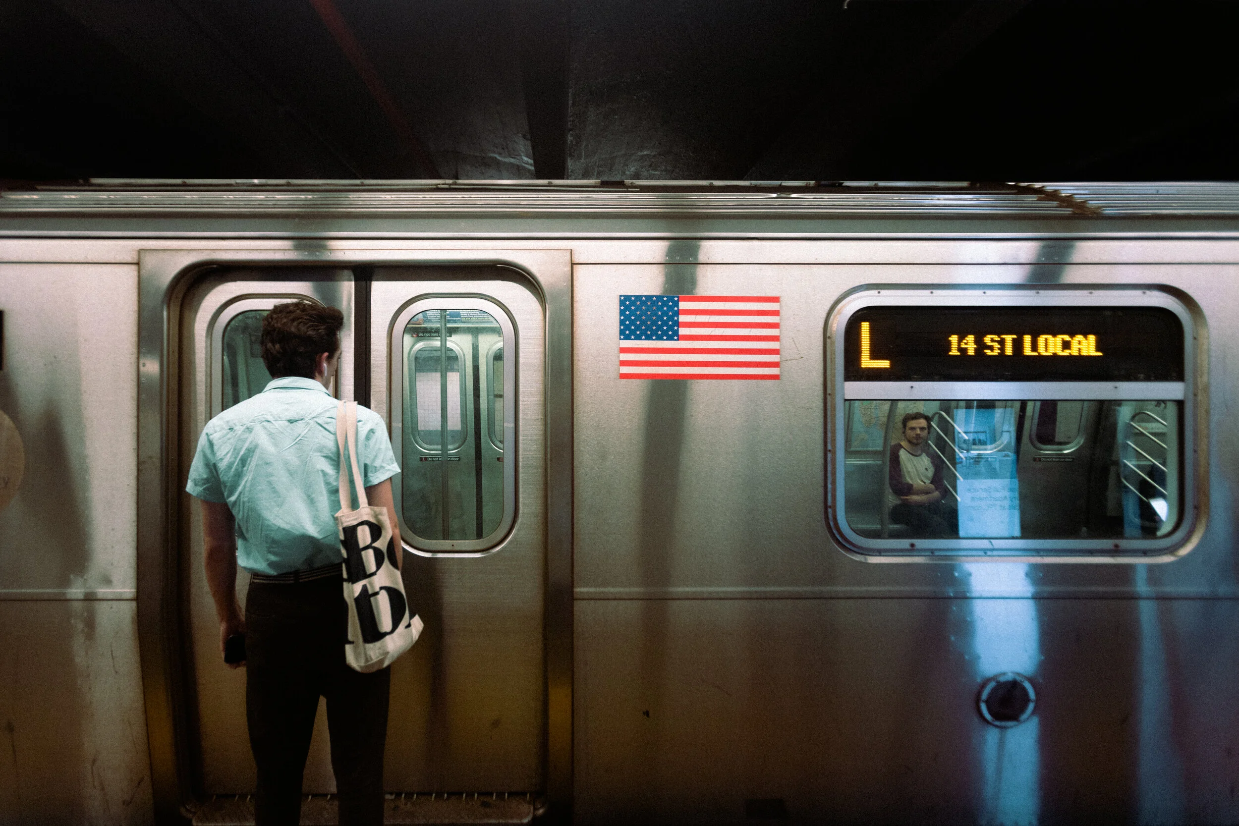 New York City subway street photography