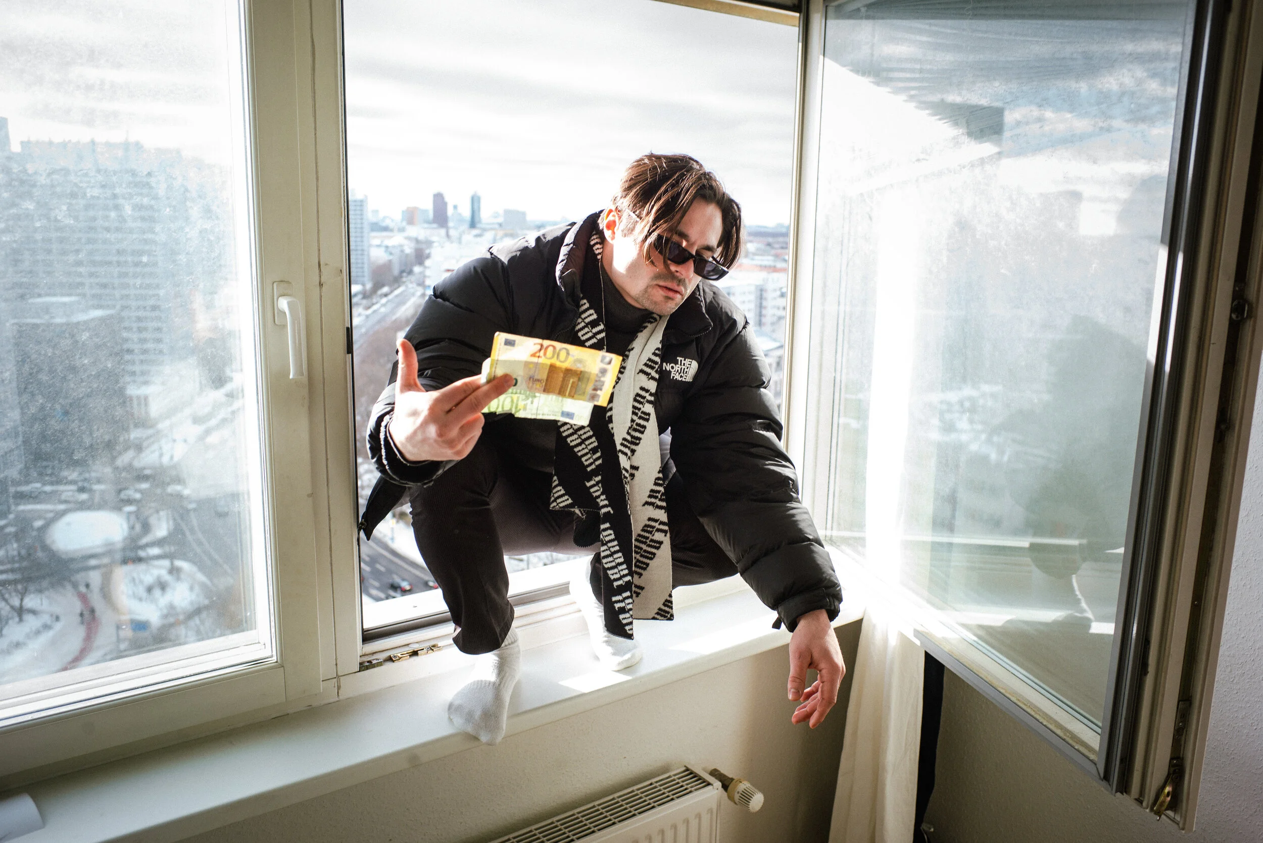 Photoshoot for street fashion brand in Berlin 