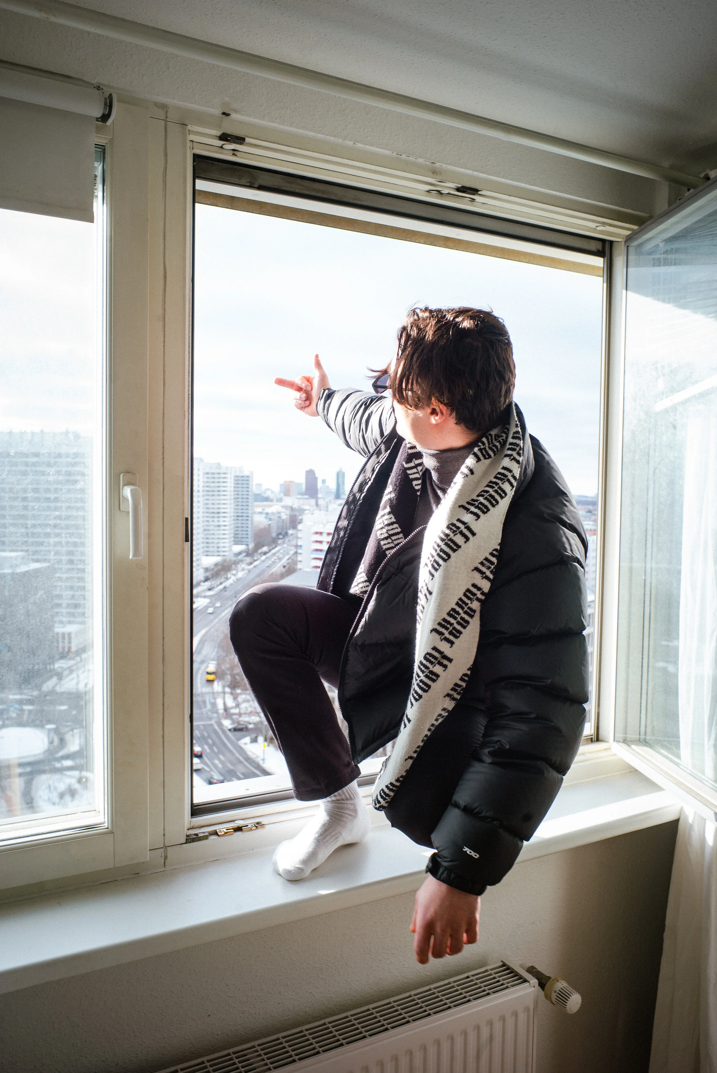Photoshoot for street fashion brand in Berlin 