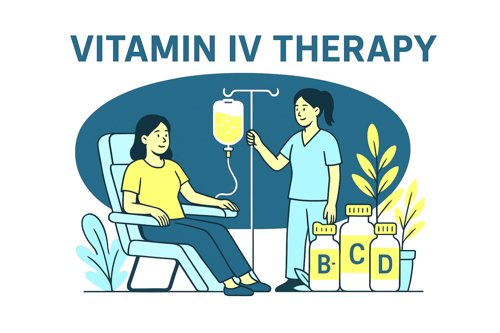 Vitamin IV therapy services at Integrative Health Specialists of Indiana in Indianapolis, providing hydration therapy, nutrient infusions, immune support, energy enhancement, and wellness optimization.