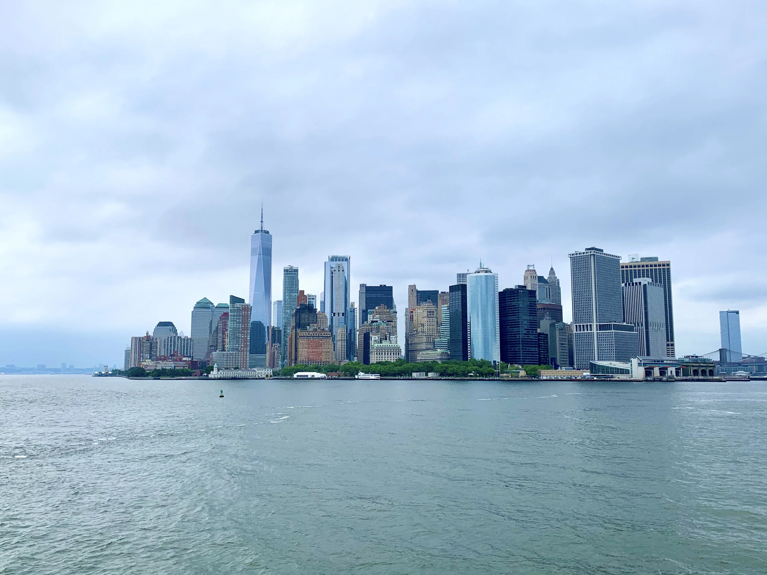 View from Staten Island Ferry ∙ New York, NY