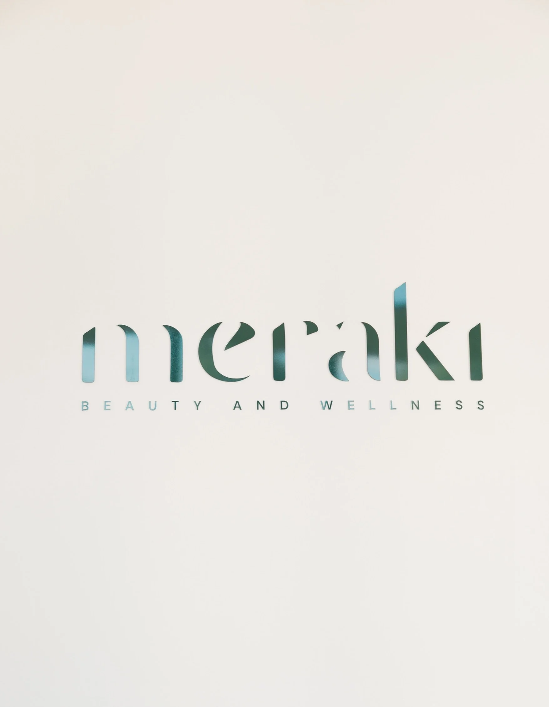 [meh-RAH-kee] &bull; to do something with soul, creativity and love ~ to put an essence of yourself into everything you do. 

At Meraki Beauty and Wellness, it&rsquo;s more than just a name. It&rsquo;s the heart behind everything we do.