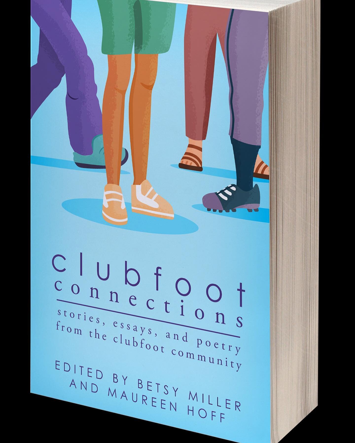 ✨New Podcast Episode with Betsy Miller✨  CLUBFOOT CONNECTIONS is officially available for preorder ebook version on Amazon. If you have ever wondered how Betsy came up with the idea for an anthology or how we came to make her vision come to life, thi