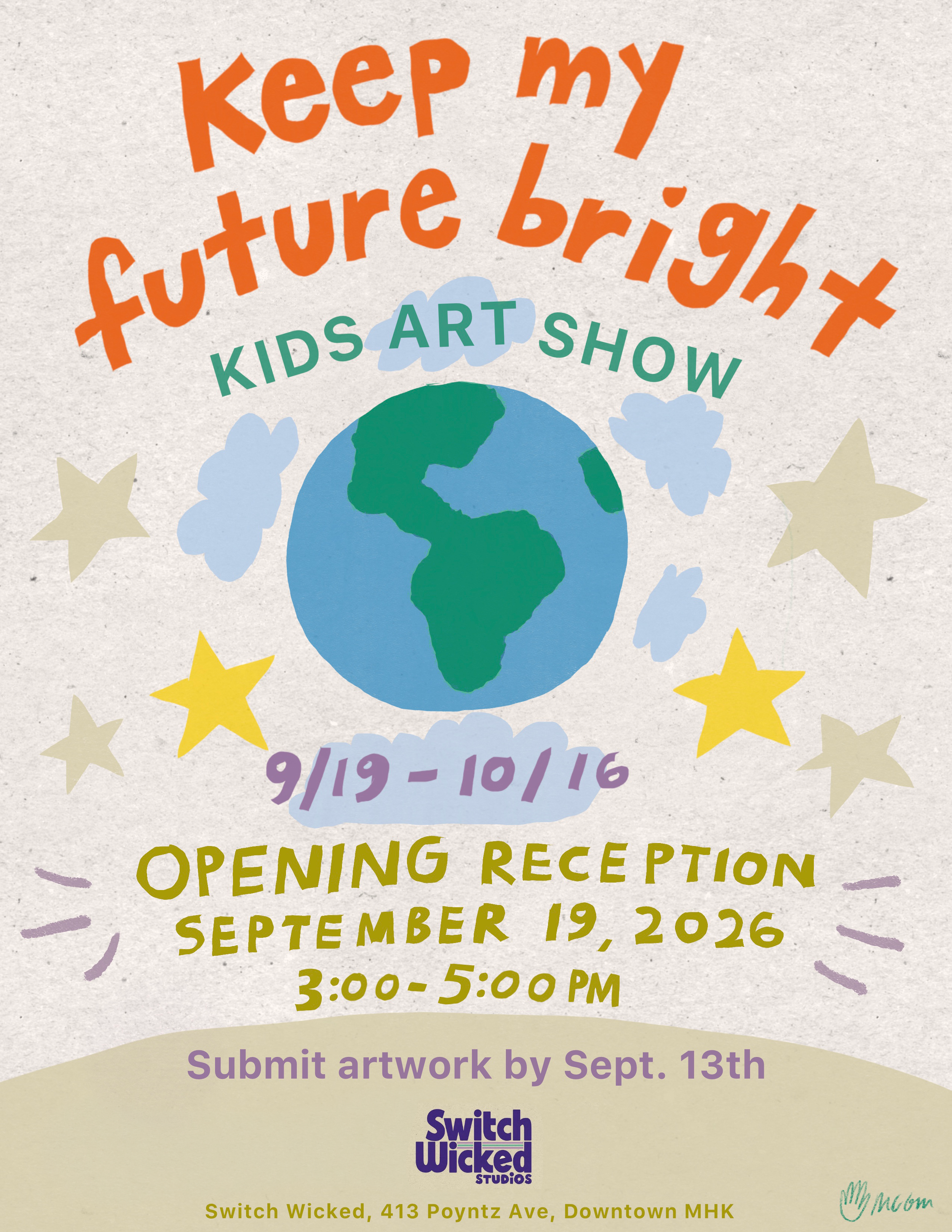 Keep My Future Bright: Kids Art Show Reception