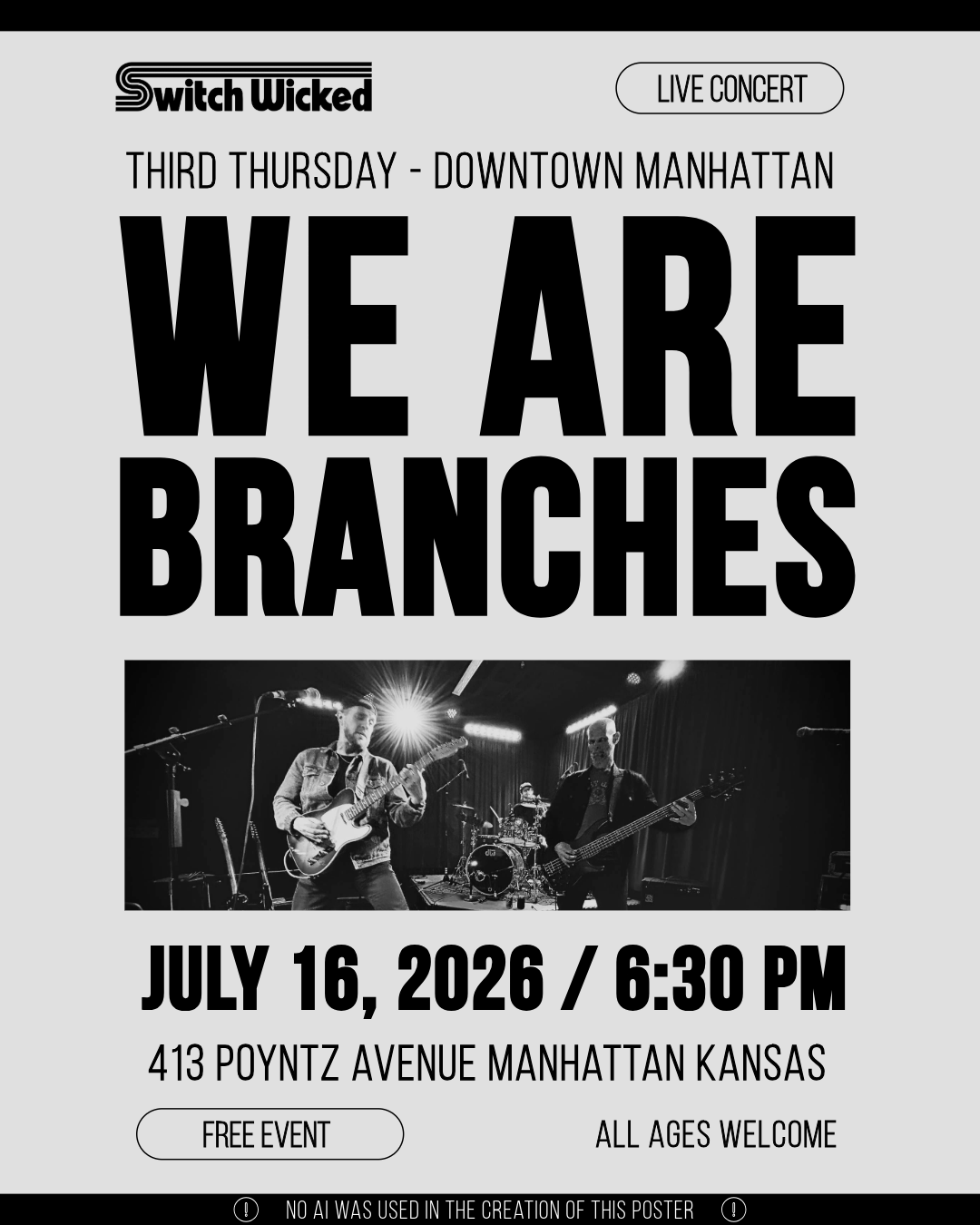 Live Music: We Are Branches 