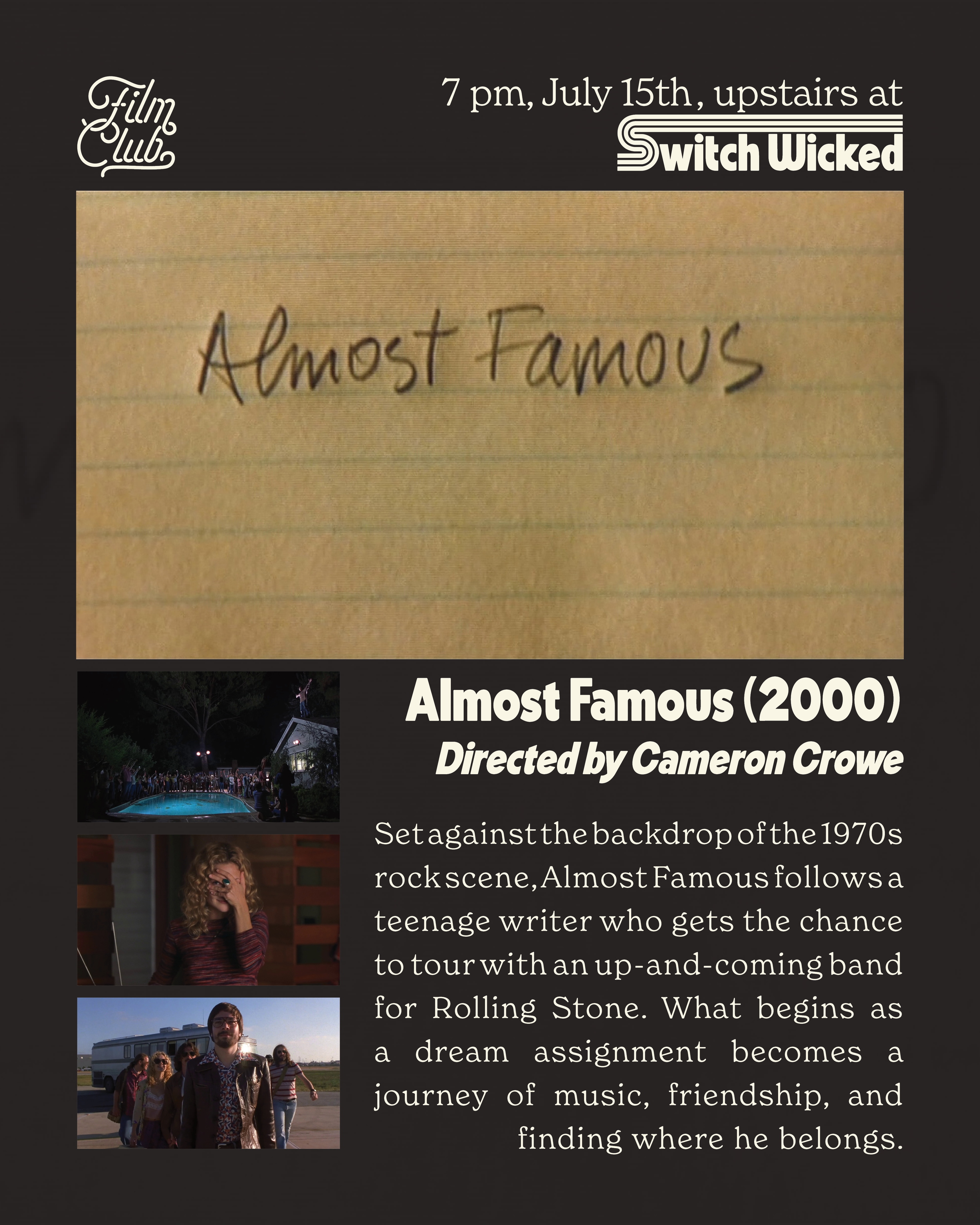 Film Club - Almost Famous