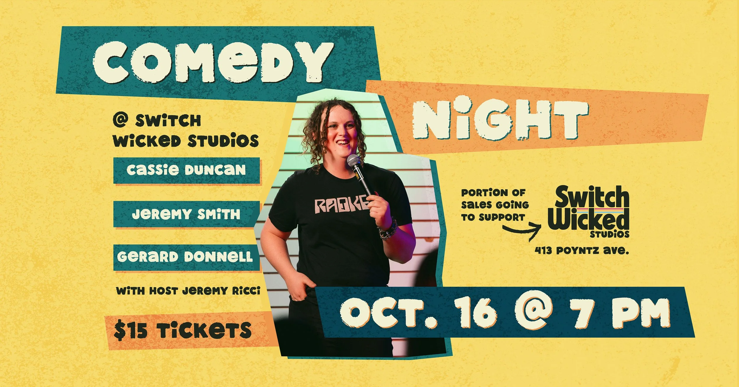 Comedy Night @ Switch Wicked Studios