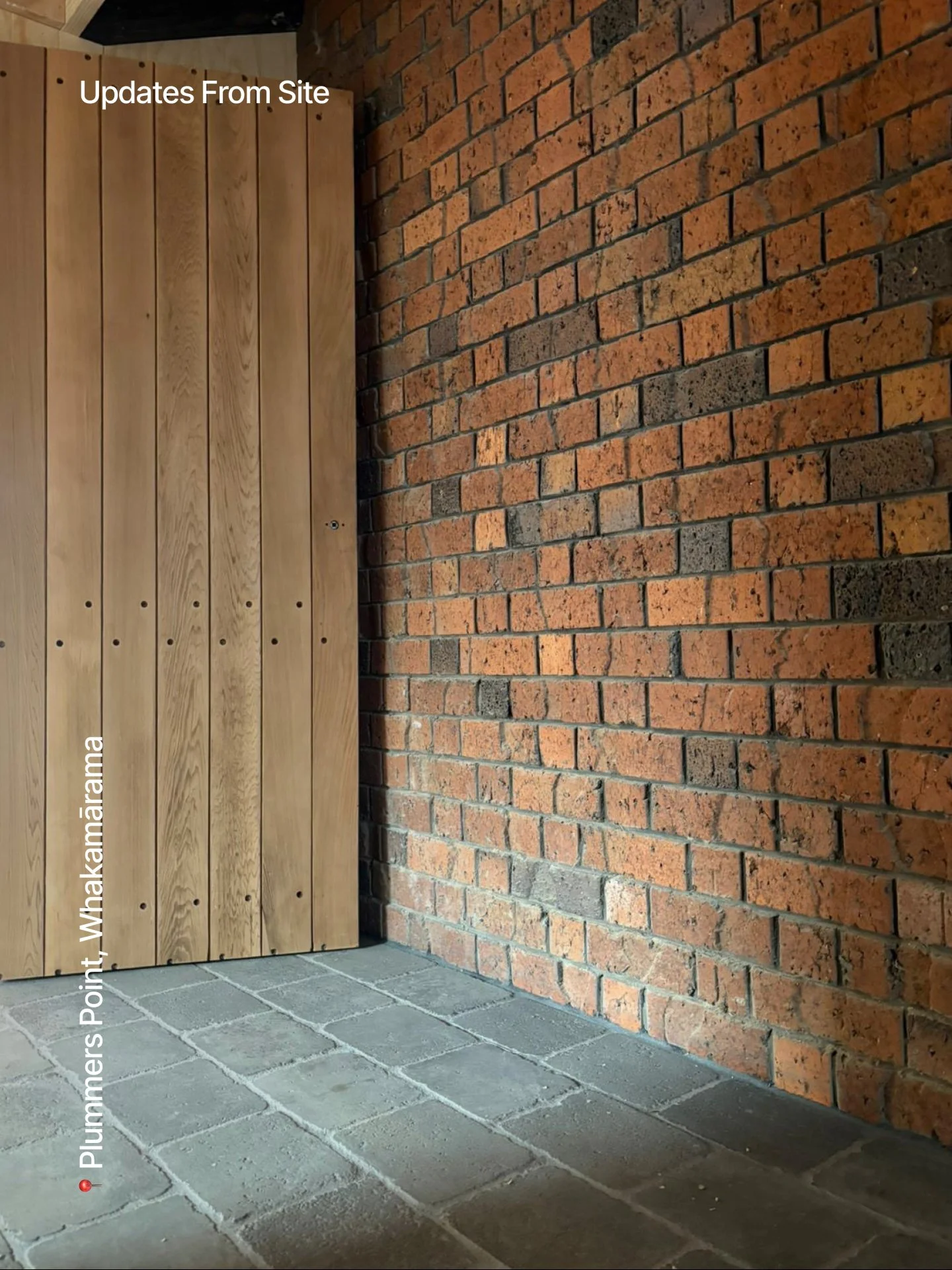 Updates from site. 

At Whakamārama the details are everything - rosewood window liners, matching cedar shutters and bronze anodized joinery all carefully considered to tie in with the existing home. The mudroom is coming together beautifully too, wi