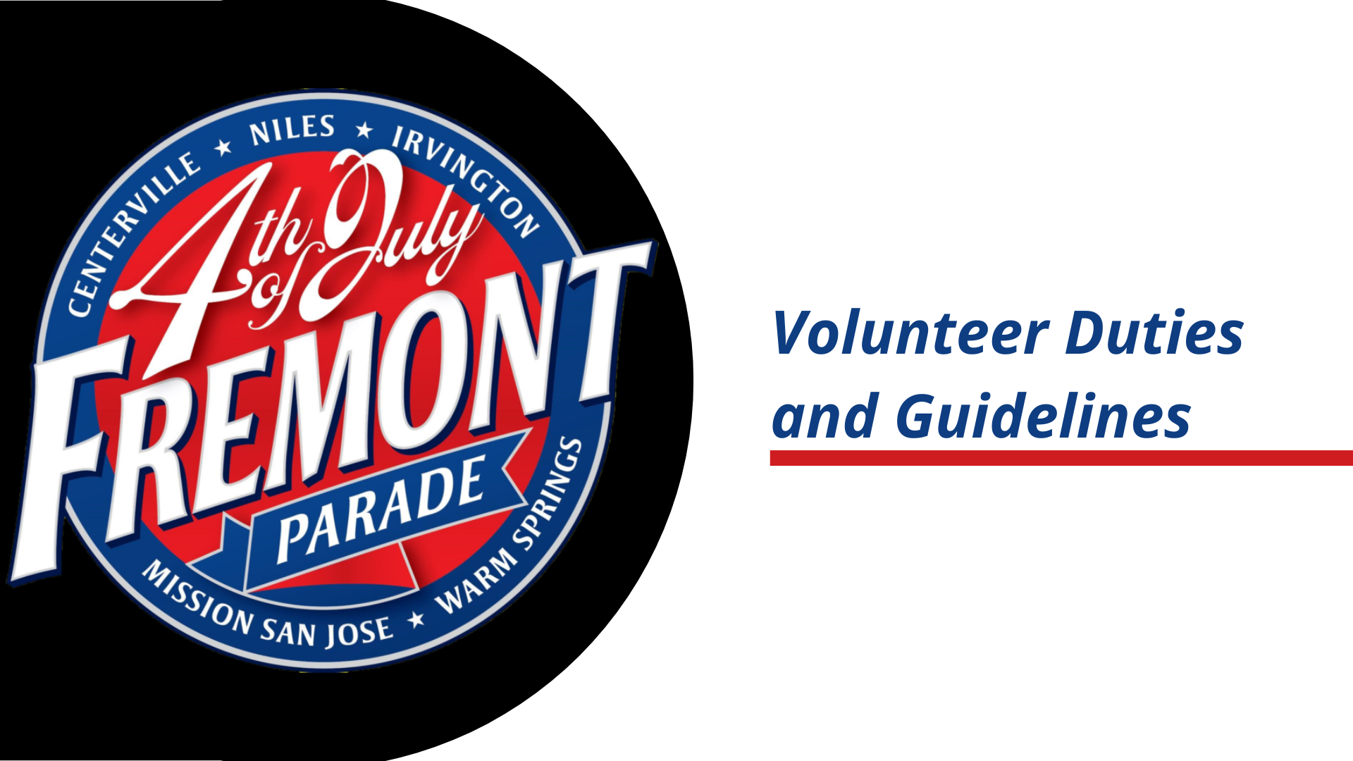 Volunteer Duties and Guidelines