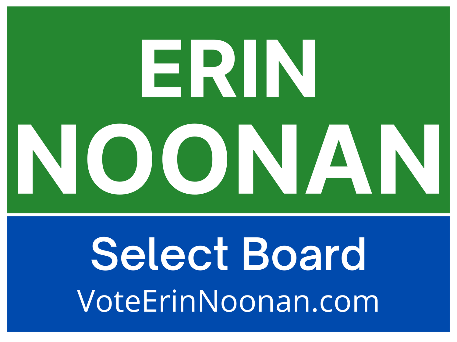Elect Erin Noonan for Selectman